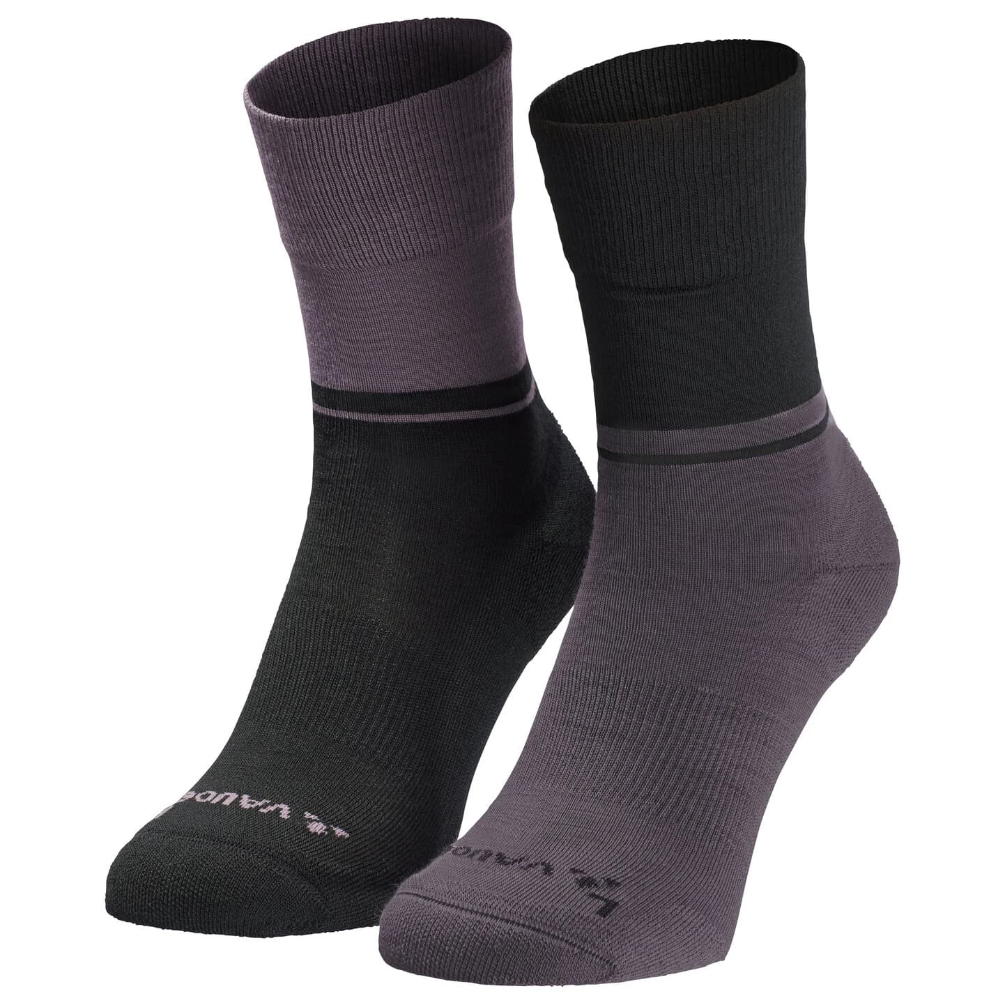 Чорапи за колоездене Vaude All Year Wool Socks Cycling socks - Purple Ash