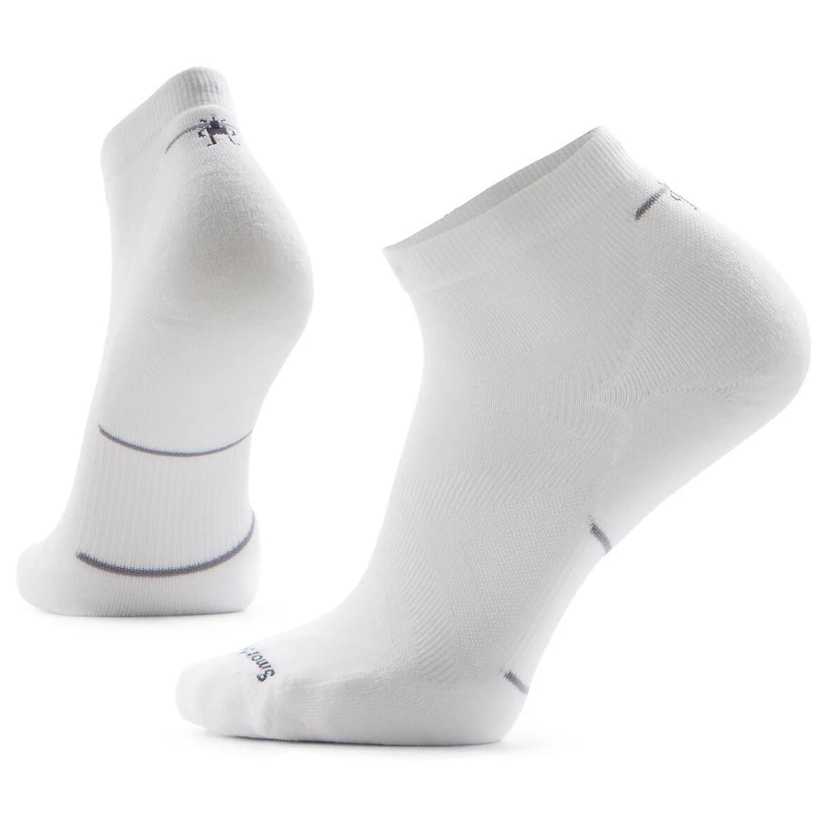 Чорапи за бягане Smartwool Run Targeted Cushion Ankle Socks Running socks - White / White