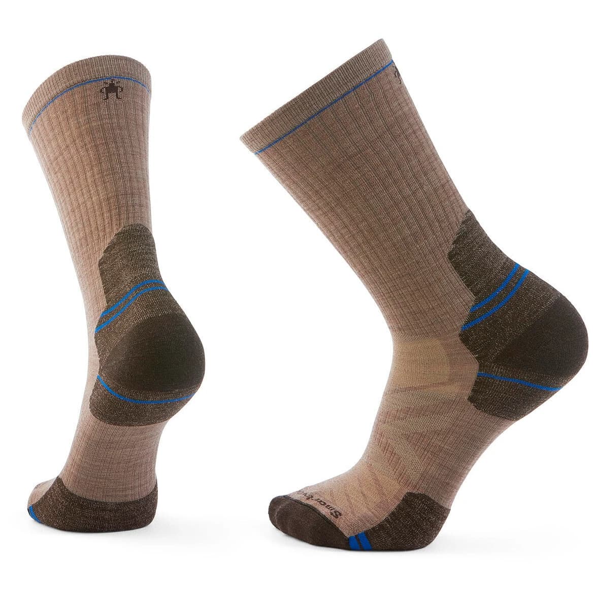 Мъжки туристически чорапи Smartwool Hike Targeted Cushion Crew Socks Walking socks - Fossil