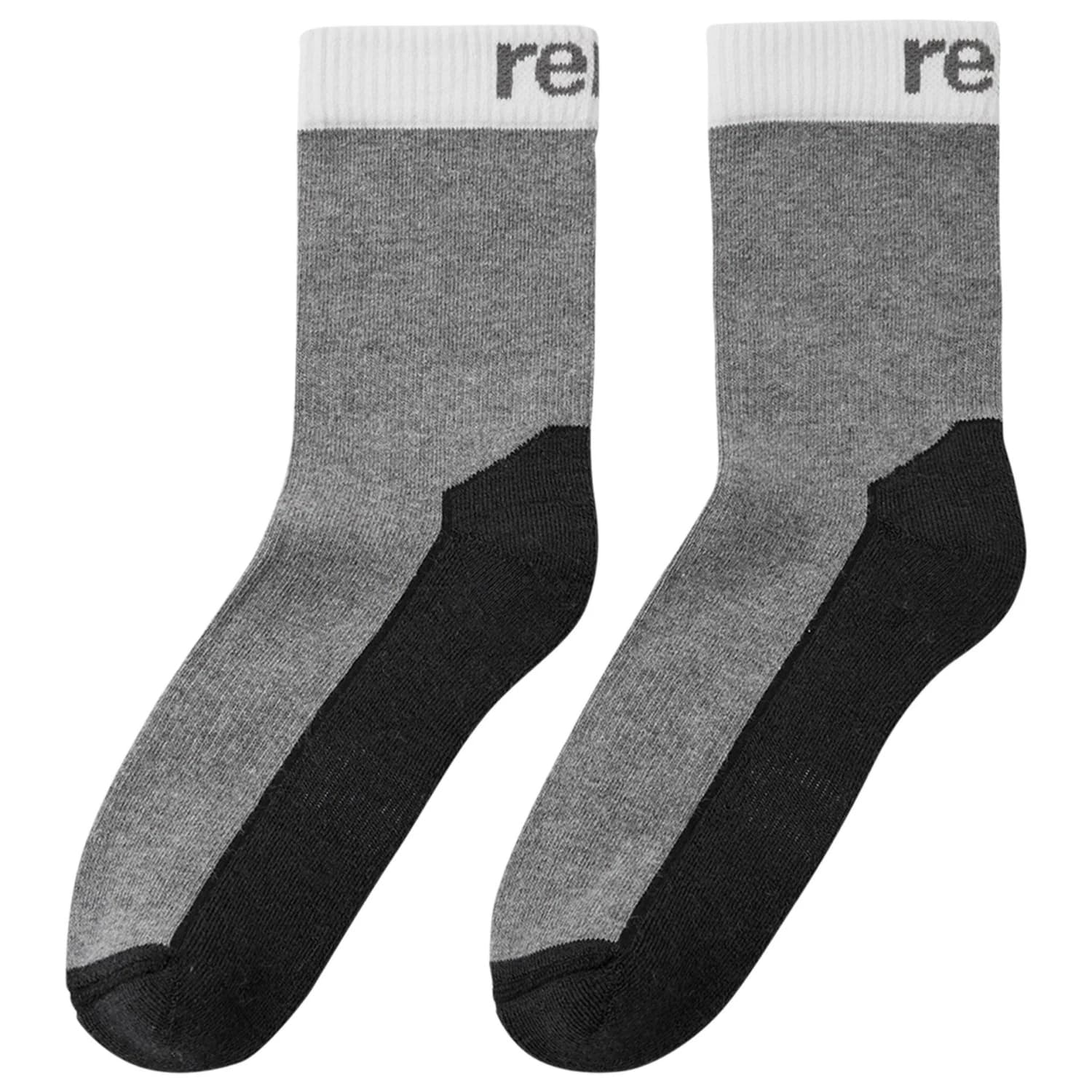 Детски мериносови чорапи Reima Kid's Villalla Sports socks - Melange Grey