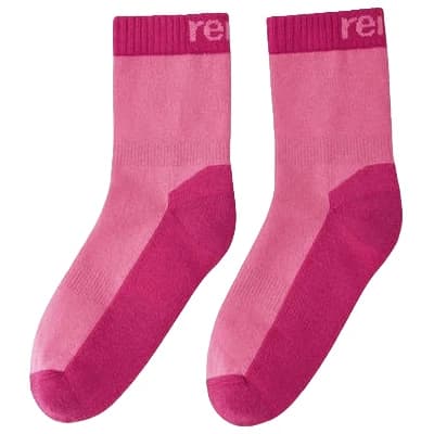 Детски мериносови чорапи Reima Kid's Villalla Sports socks - Soft Coral
