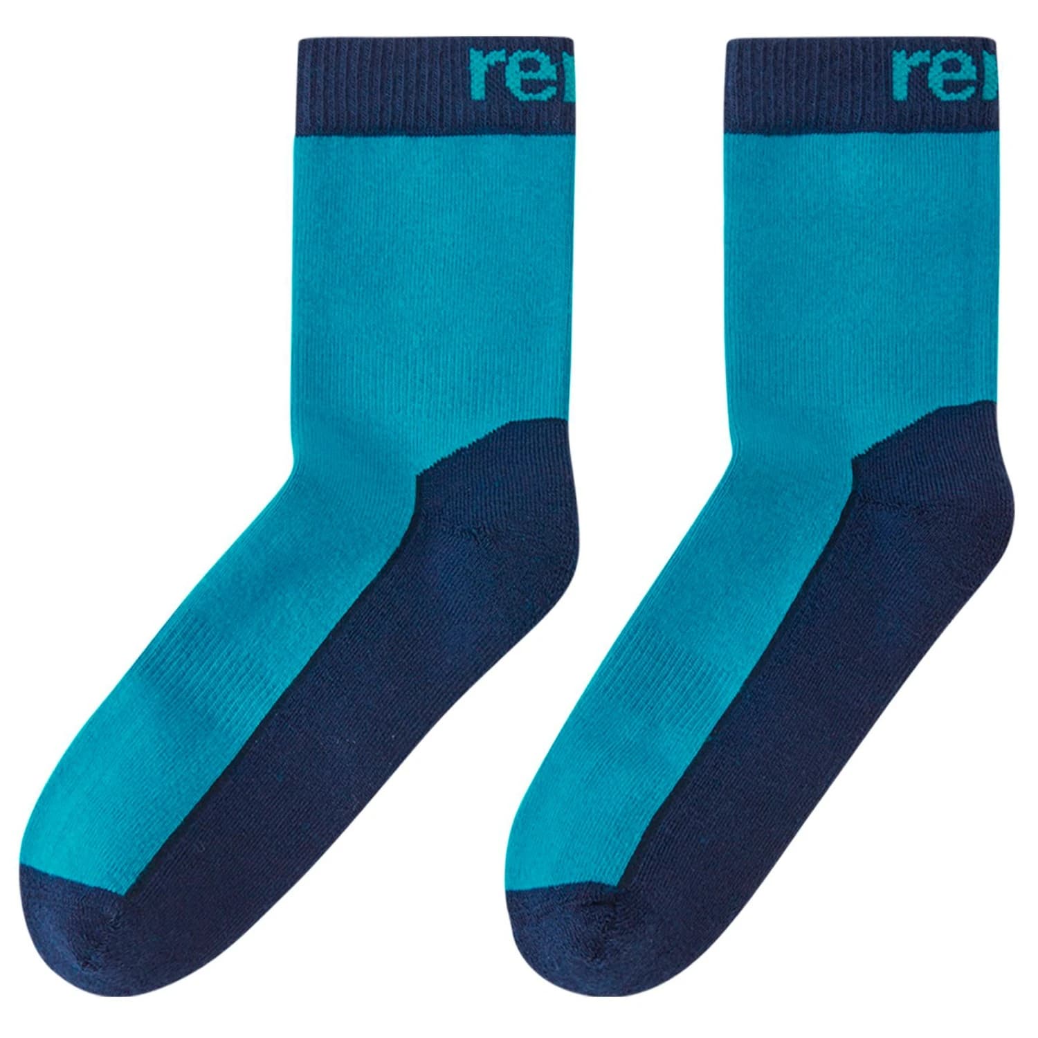 Детски мериносови чорапи Reima Kid's Villalla Sports socks - Aquatic Blue