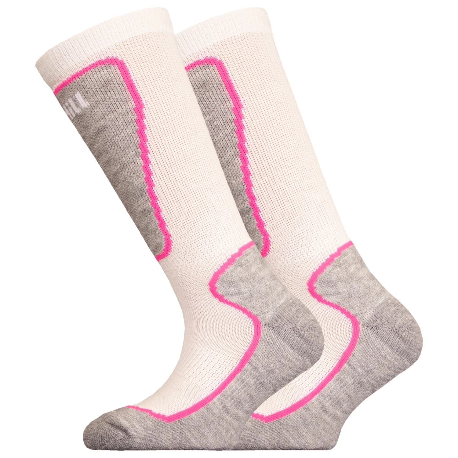 Детски ски чорапи UphillSport Kid's Valta Alpine Shin Cushioned M5 Merino Ski socks - Off White