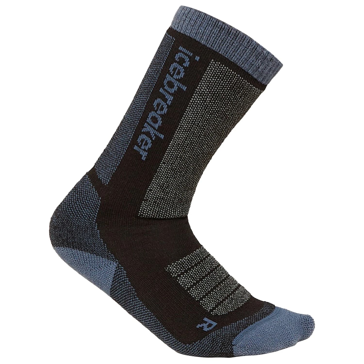 Детски ски чорапи Icebreaker Kid's Merino Ski+ Medium OTC Ski socks - Black / Dawn / Graphite