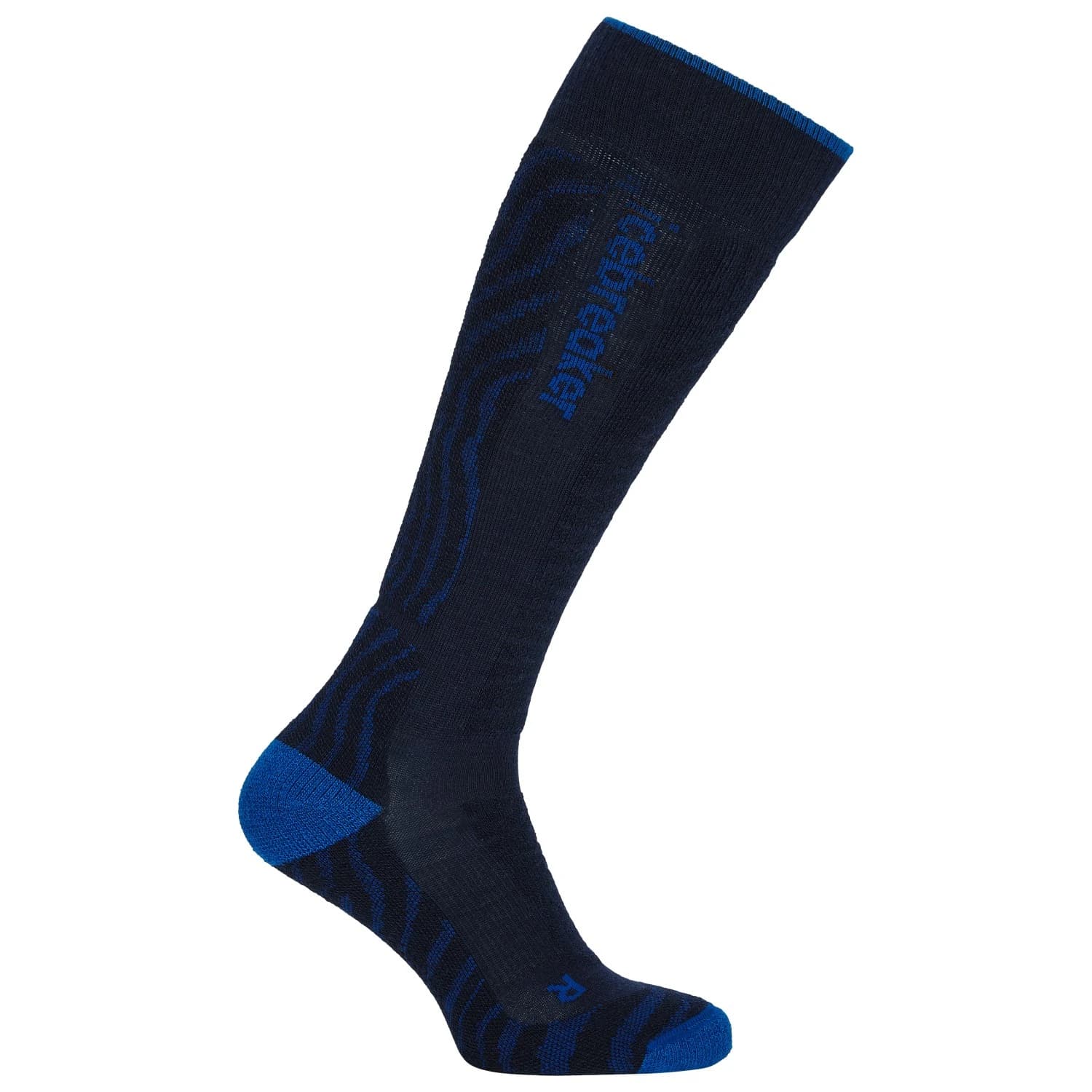 Ски чорапи Icebreaker Women's Merino Ski+ Medium OTC Mountain Contour Ski socks - Midnavy / Lazurit / Black