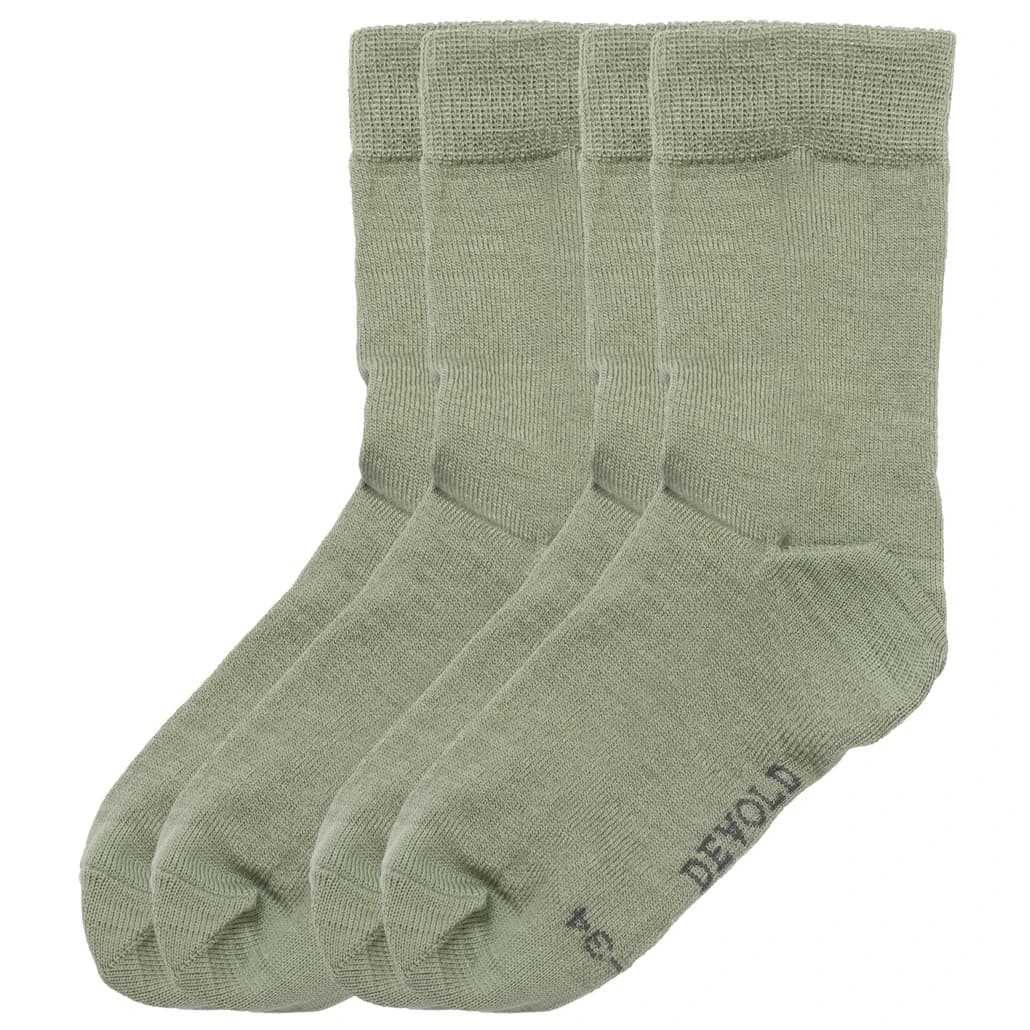 Детски спортни чорапи Devold Kid's Daily Merino Light Sock 2-Pack Sports socks - Fog