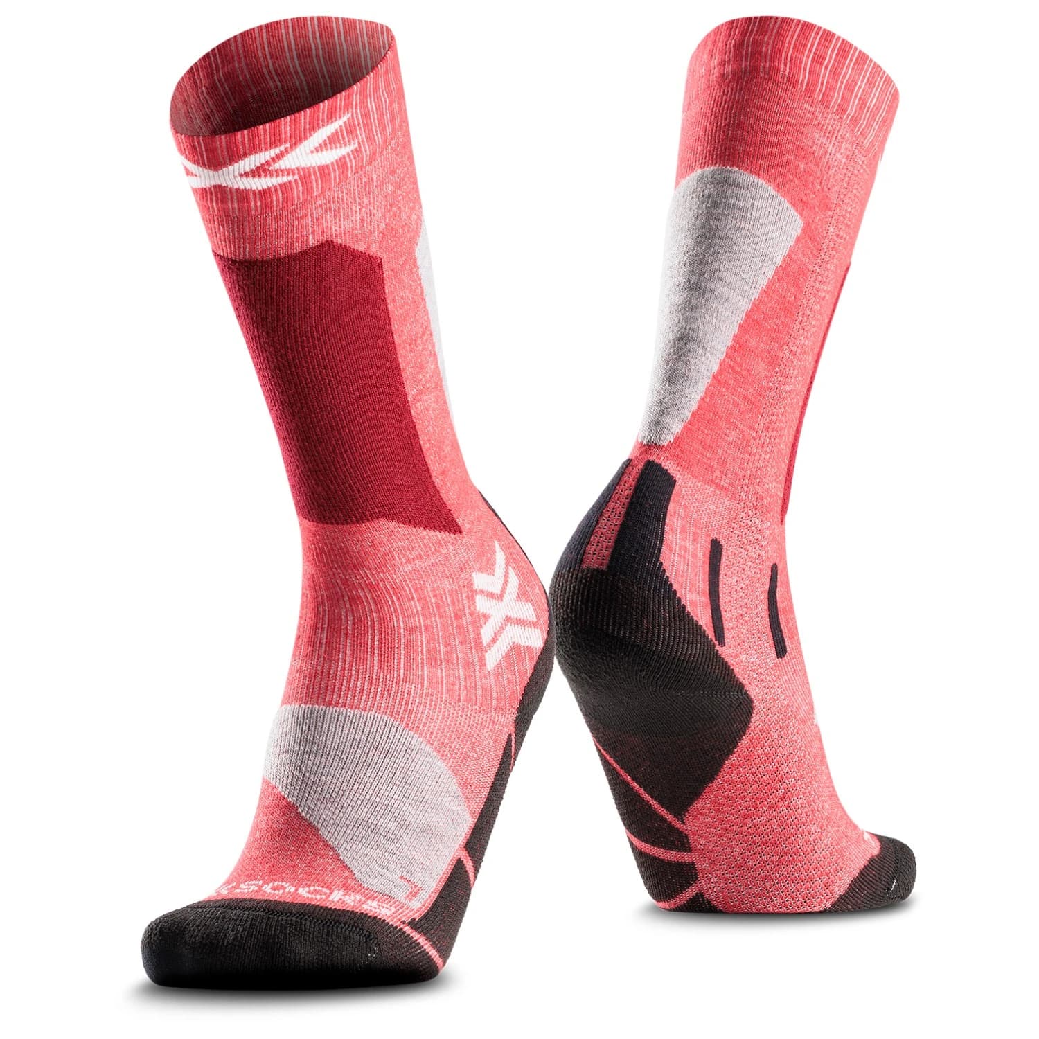 Детски ски чорапи X-Socks Kid's Ski Discover OTC Ski socks - Hot Red