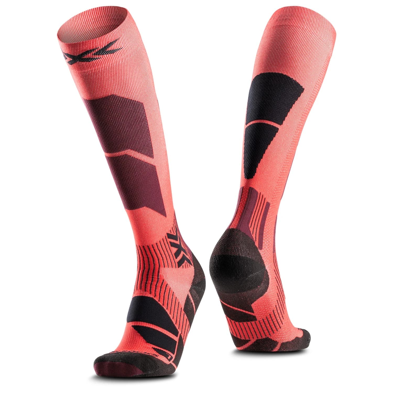 Ски чорапи X-Socks Ski Perform OTC Ski socks - Hot Red