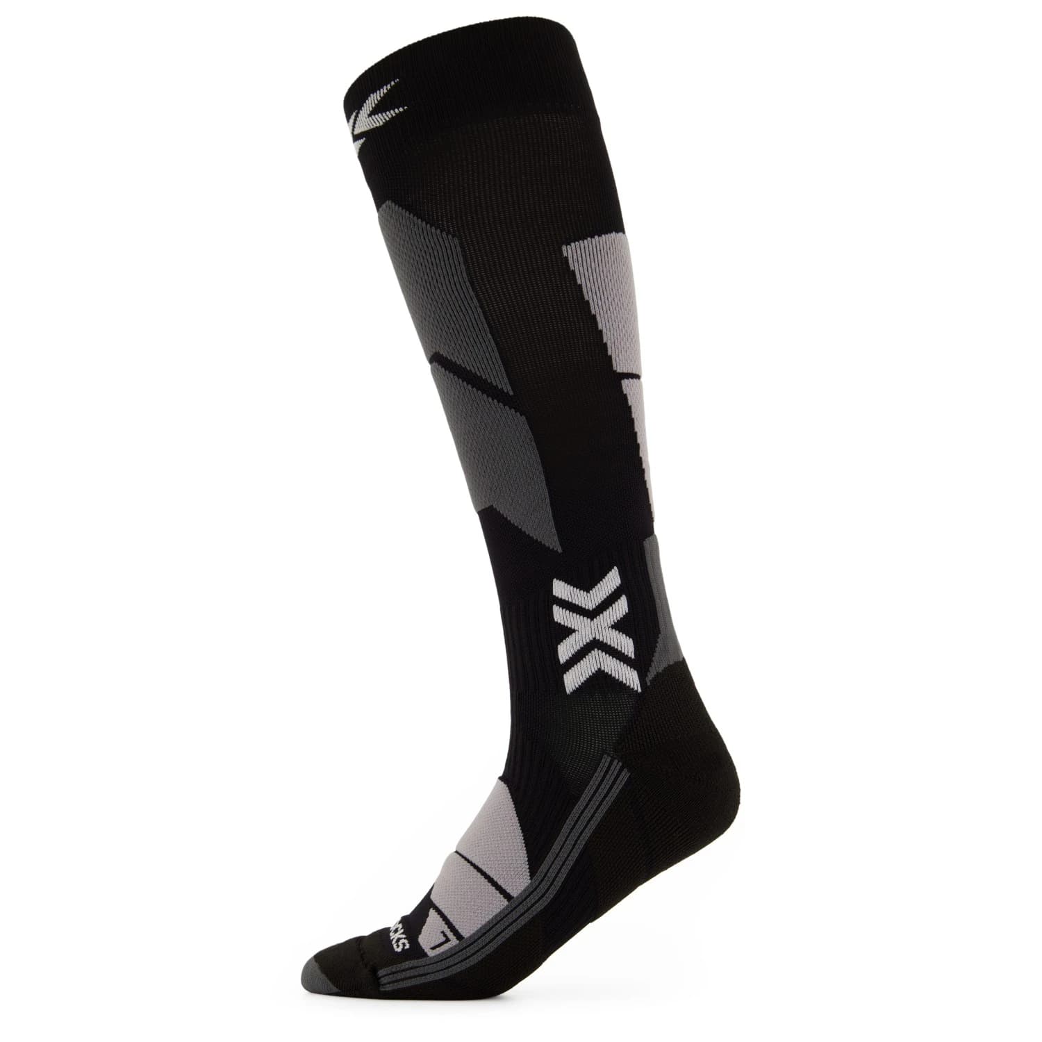 Ски чорапи X-Socks Women's Ski Perform OTC Ski socks - X Black / Light Grey