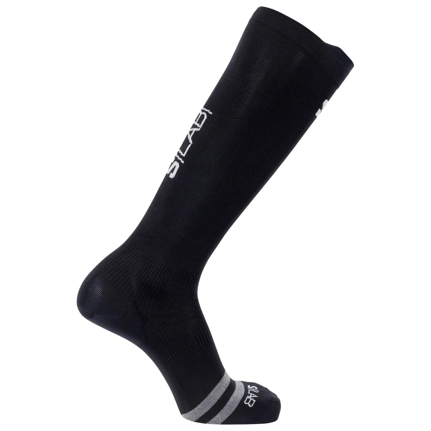 Чорапи за бягане Salomon S/Lab Ultra Knee Running socks - Black / Vanilla Ice Sa