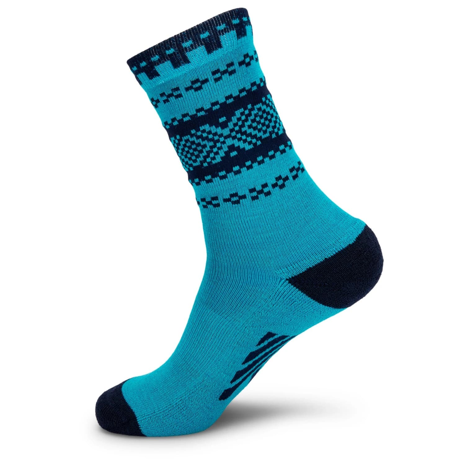 Мериносови чорапи Dale of Norway Cortina Socks Merino socks - Turquoise / Navy