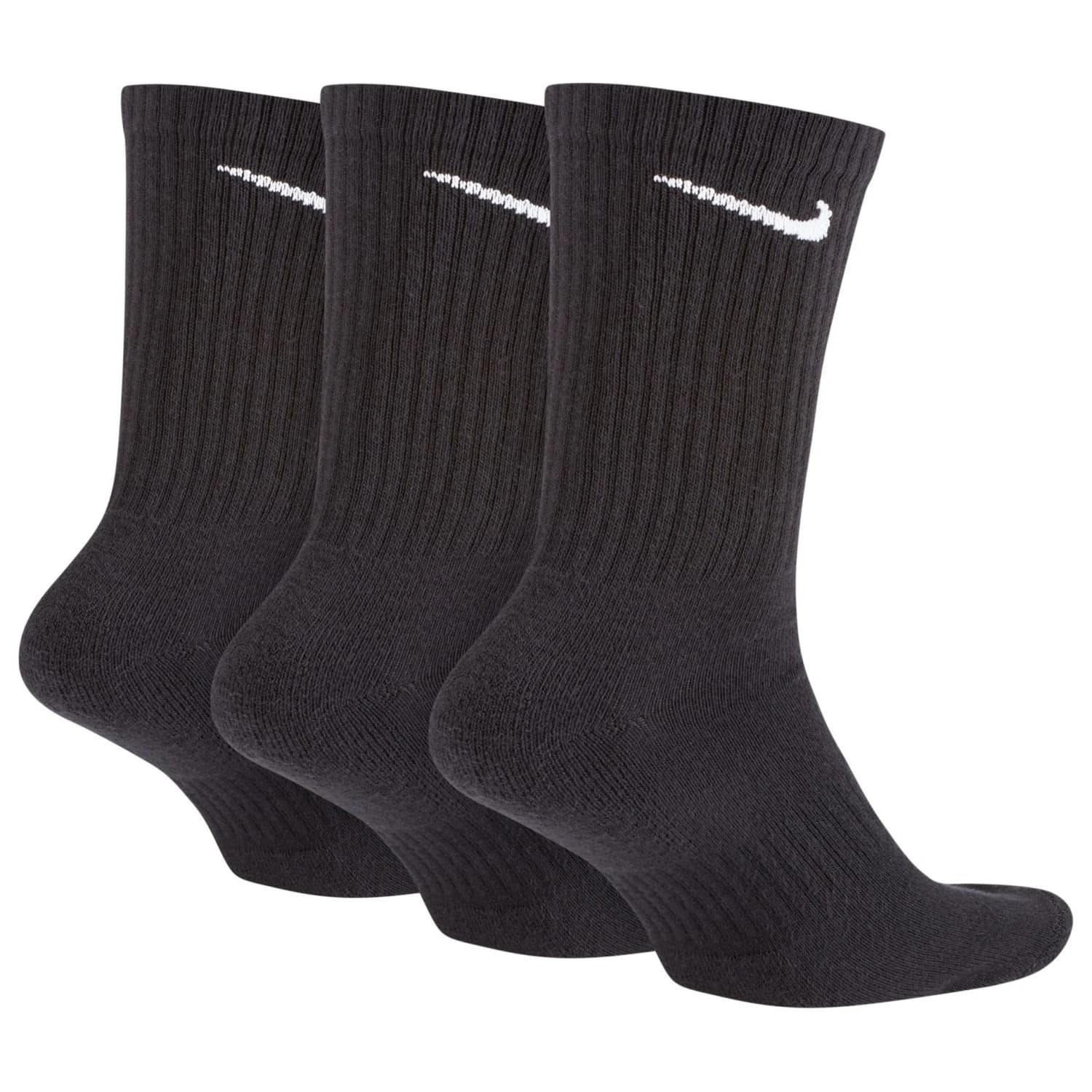 Мъжки спортни чорапи Nike Everyday Cushioned Training Crew Socks Sports socks - Black / White