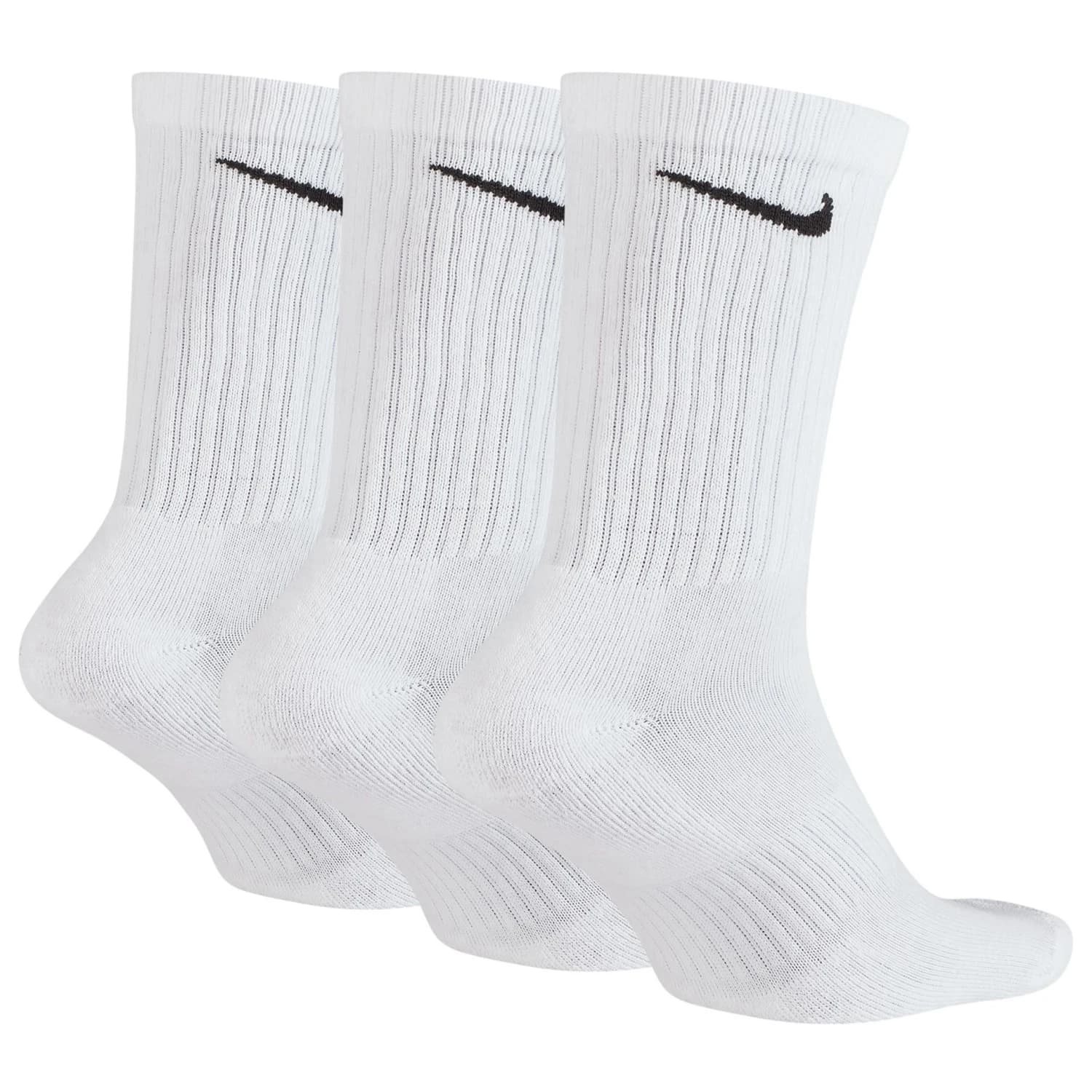 Мъжки спортни чорапи Nike Everyday Cushioned Training Crew Socks Sports socks - White / Black