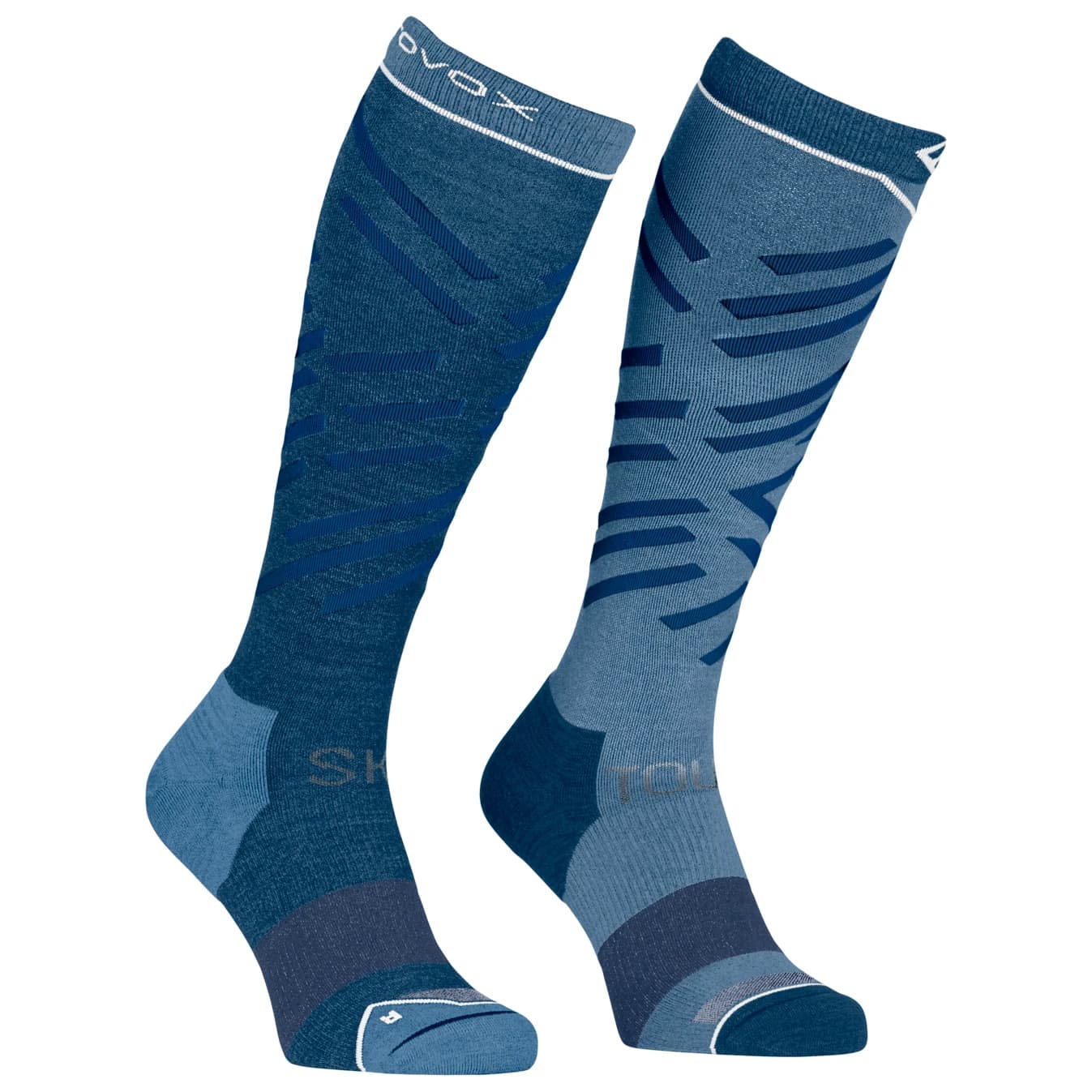 Ски чорапи Ortovox Ski Tour Long Socks Ski socks - Blue Nunatak