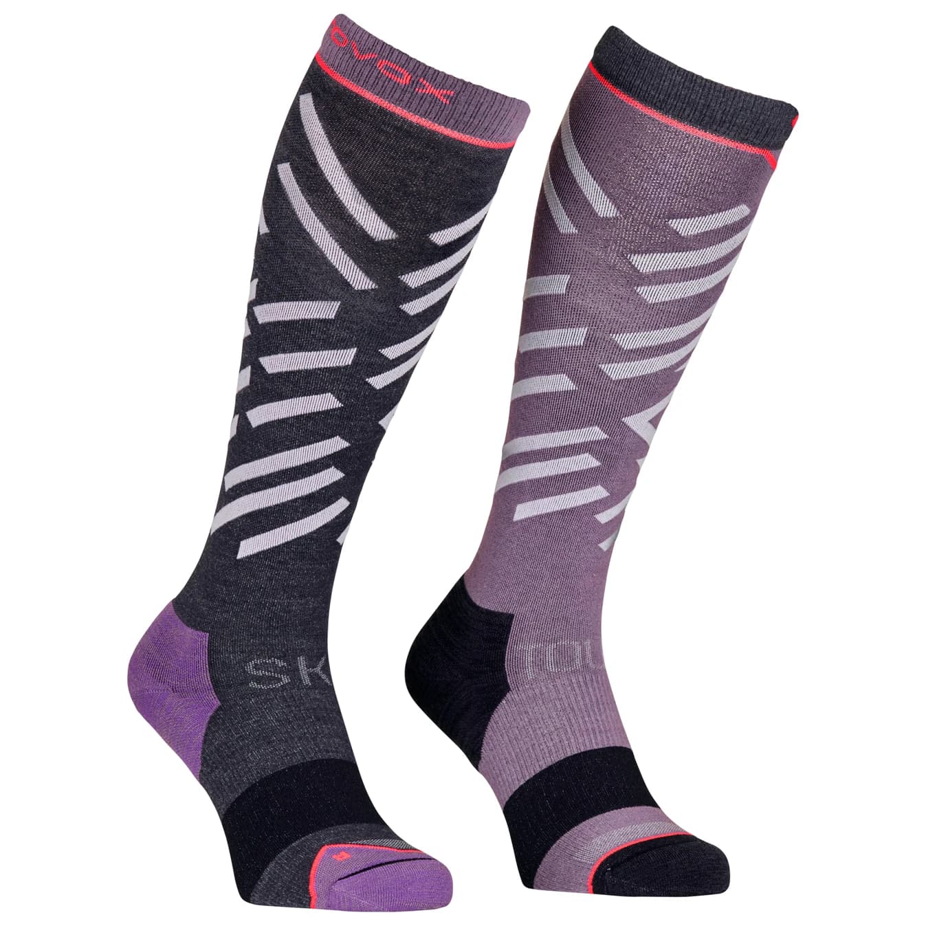 Ски чорапи Ortovox Women's Ski Tour Long Socks Ski socks - Black Raven