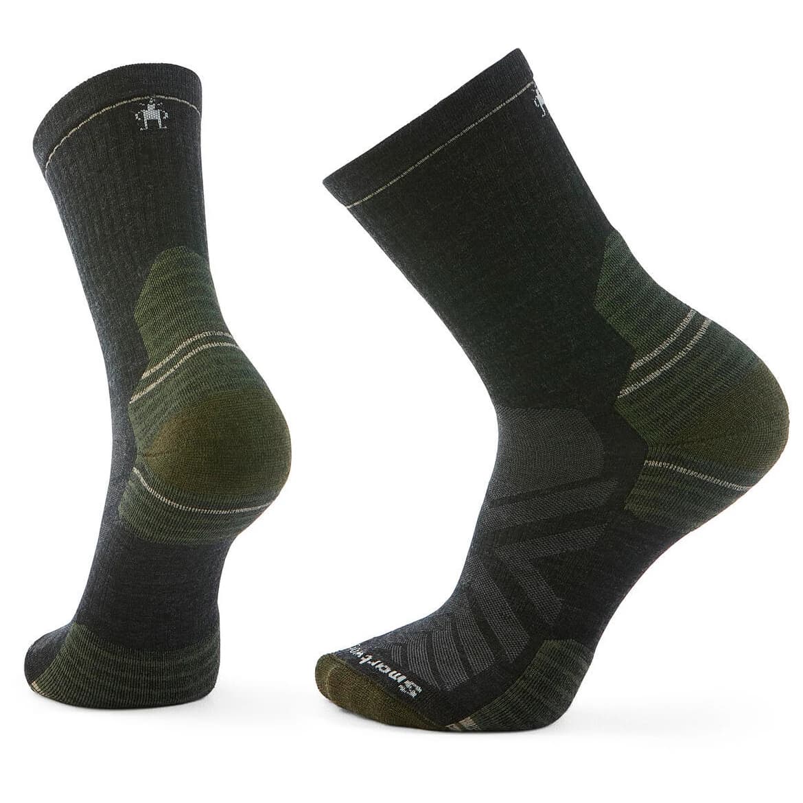 Туристически чорапи Smartwool Hike Targeted Cushion Mid Crew Socks Walking socks - Charcoal