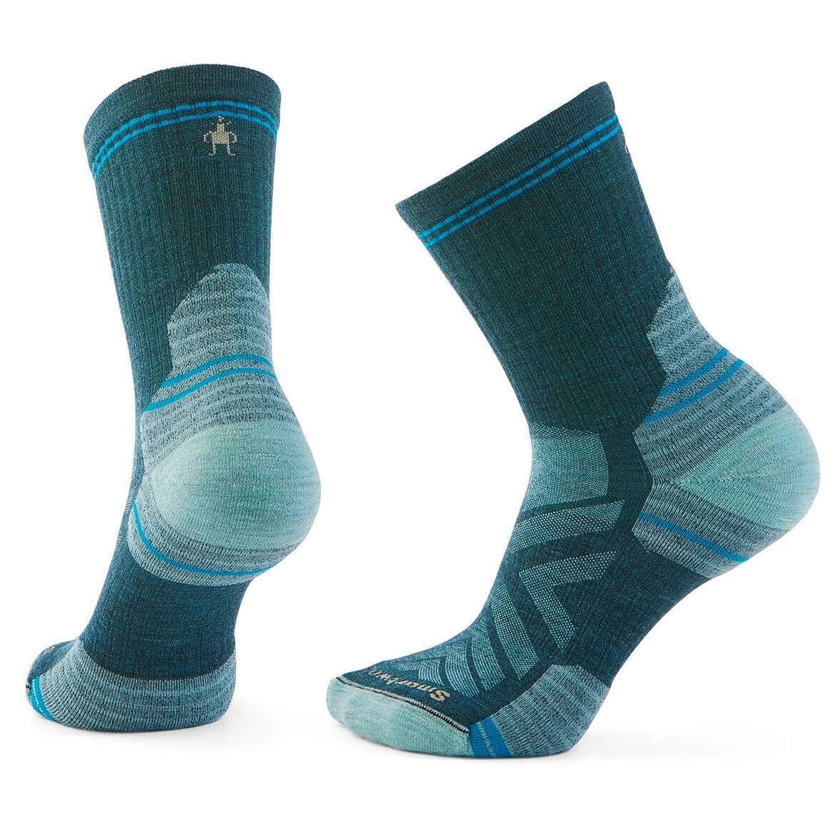 Дамски туристически чорапи Smartwool Women's Hike Targeted Cushion Mid Crew Socks Walking socks - Twilight Blue