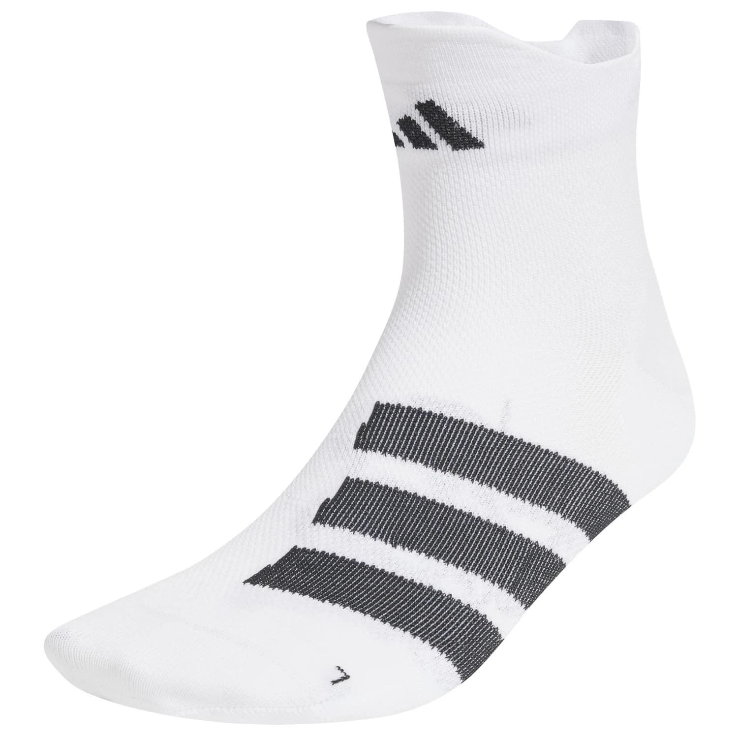 Чорапи за бягане Adidas RUNxADIZERO Sock Running socks - White / Black / Black