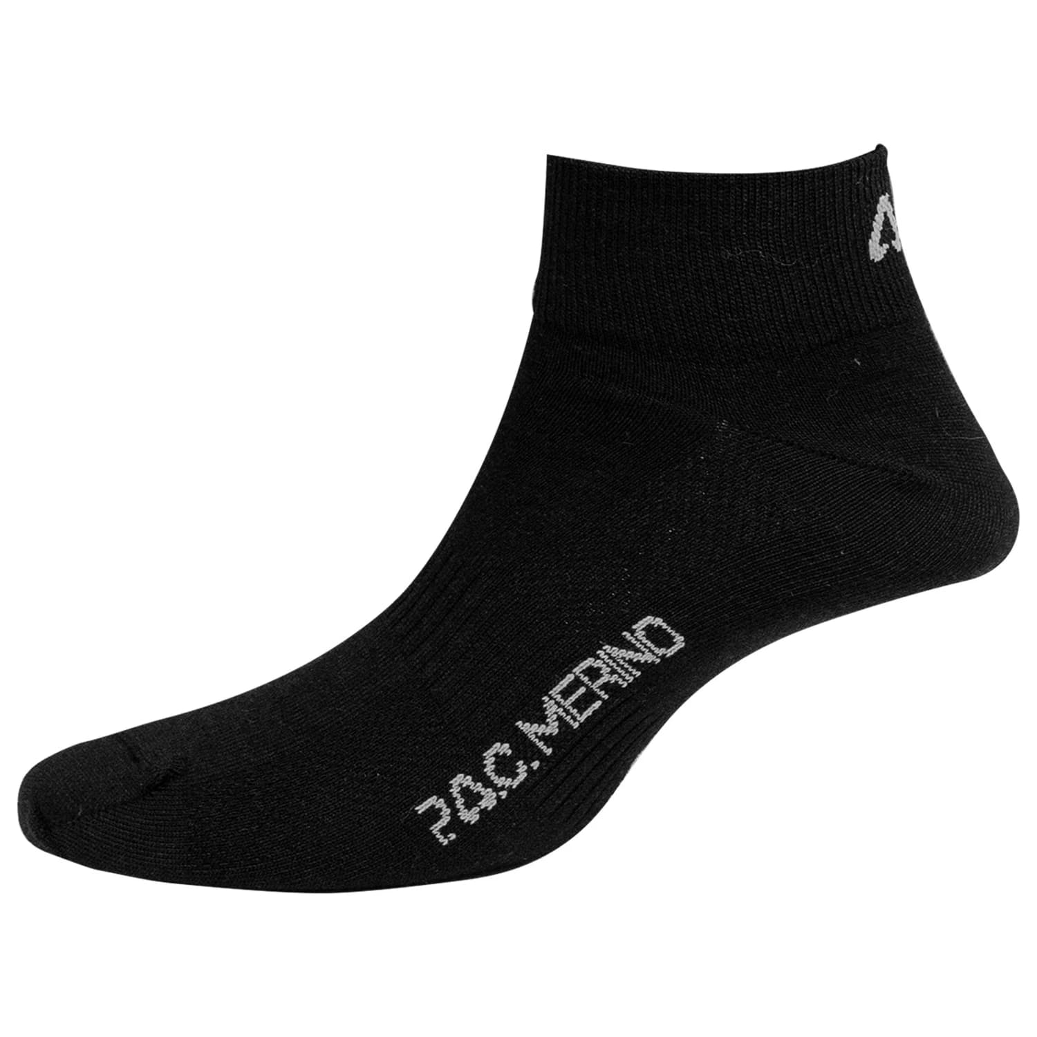 Туристически чорапи P.A.C. Merino Quarter Sports socks - Black