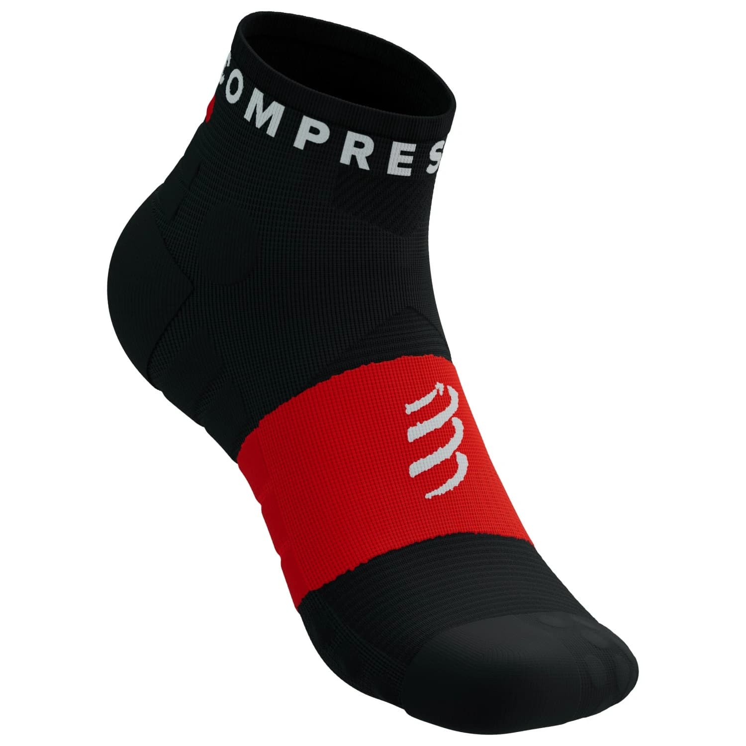 Чорапи за бягане Compressport Ultra Trail Low Socks Running socks - Black / Red