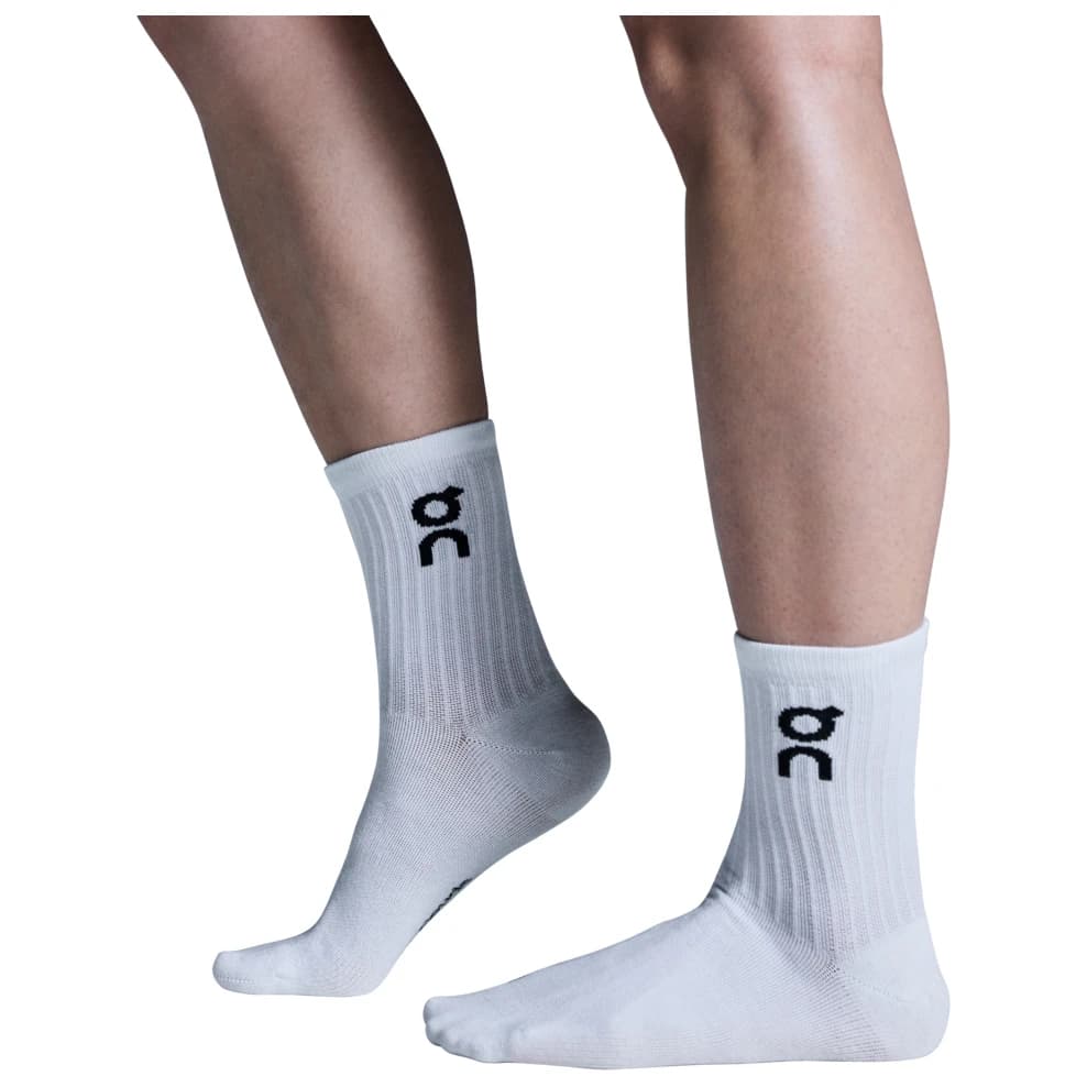 Спортни чорапи On Logo Sock High 3-Pack Sports socks - White