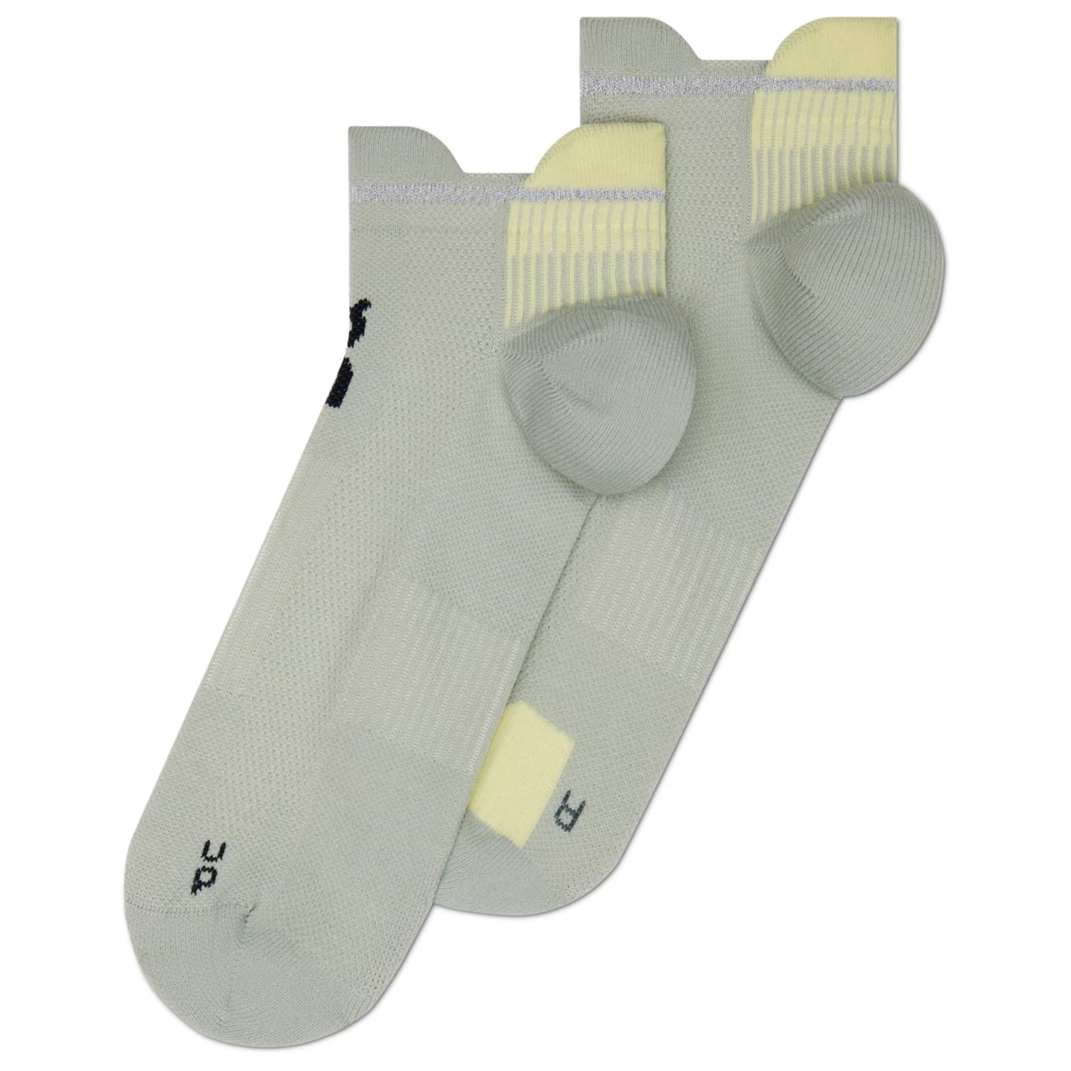 Чорапи за бягане On Performance Run Sock Low Running socks - Tin / Lemonade