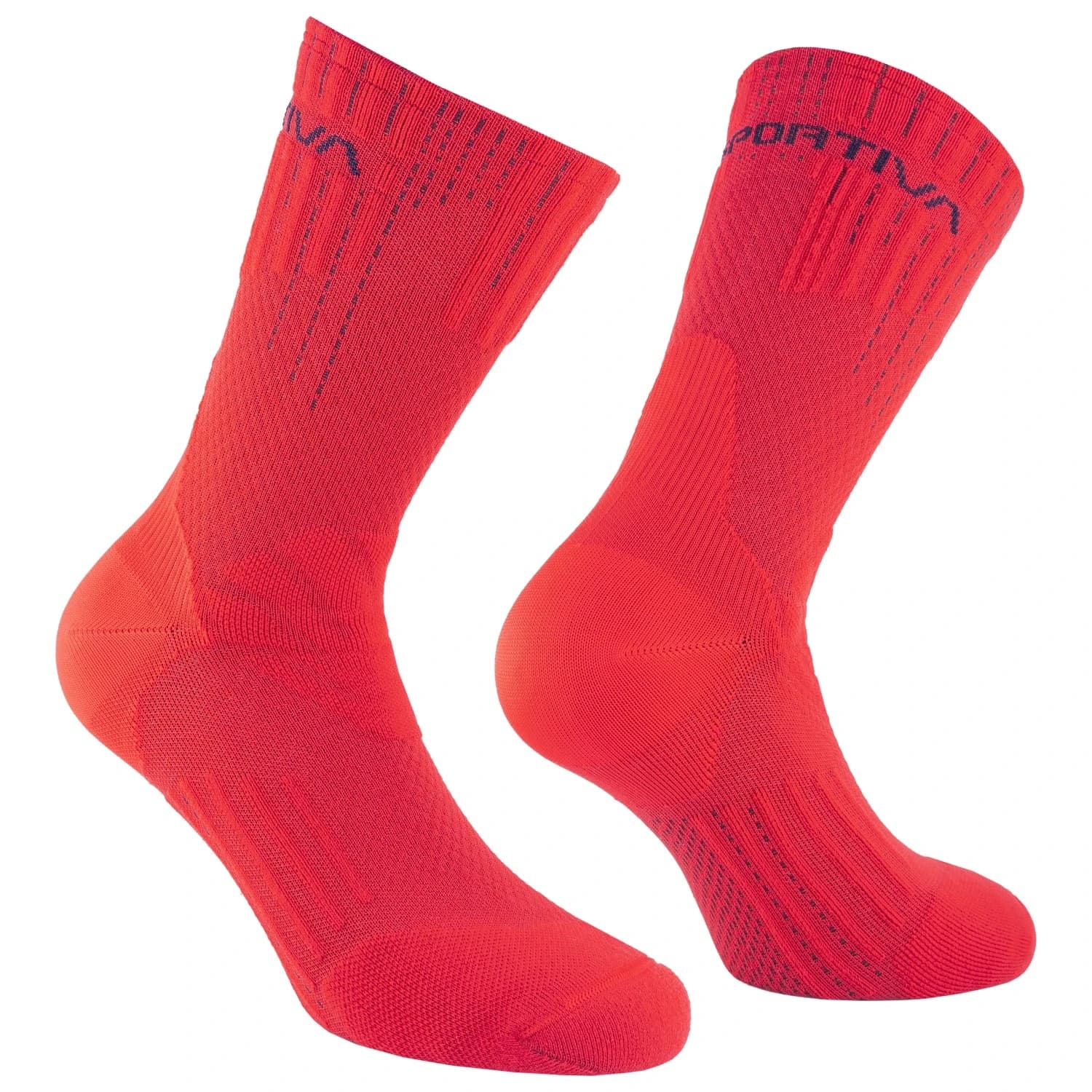 Чорапи за бягане La Sportiva Endurance Trail Socks Running socks - Mountain Red / Night Sky