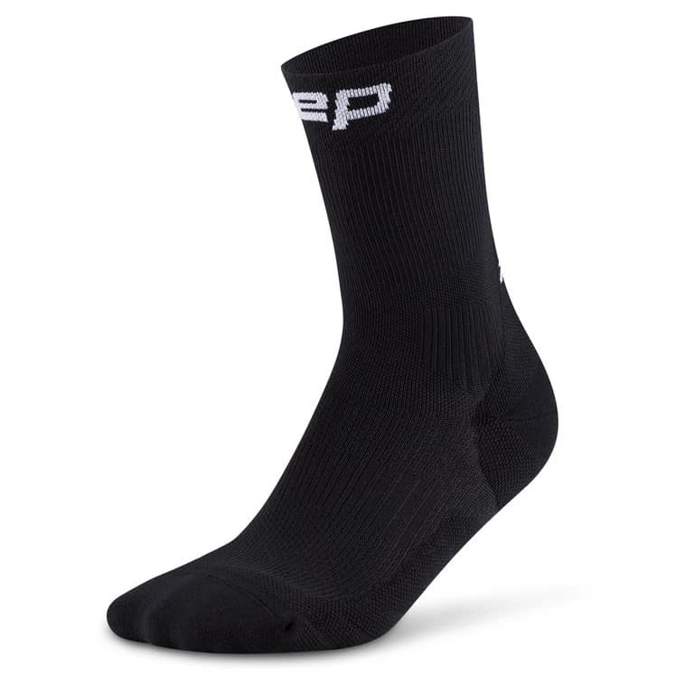 Мъжки чорапи за бягане CEP Run Socks Mid Cut 5.0 Running socks - Black