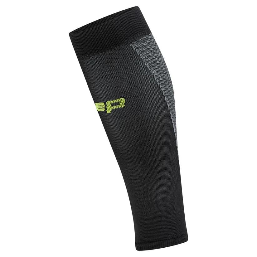 Мъжки компресионни чорапи CEP Run Ultralight Sleeves Calf 4.0 Leg warmers - Black / Grey