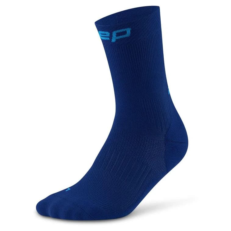 Дамски чорапи за бягане CEP Women's Run Socks Mid Cut 5.0 Running socks - Dark Blue