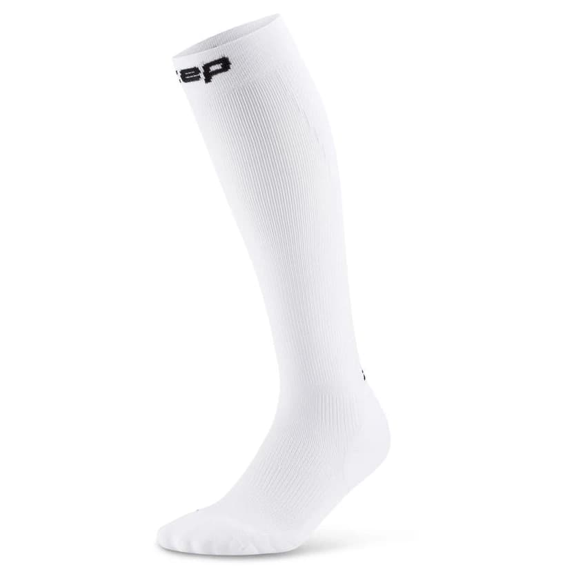 Дамски компресионни чорапи Cep Women's Run Socks Tall 5.0 Compression socks - White