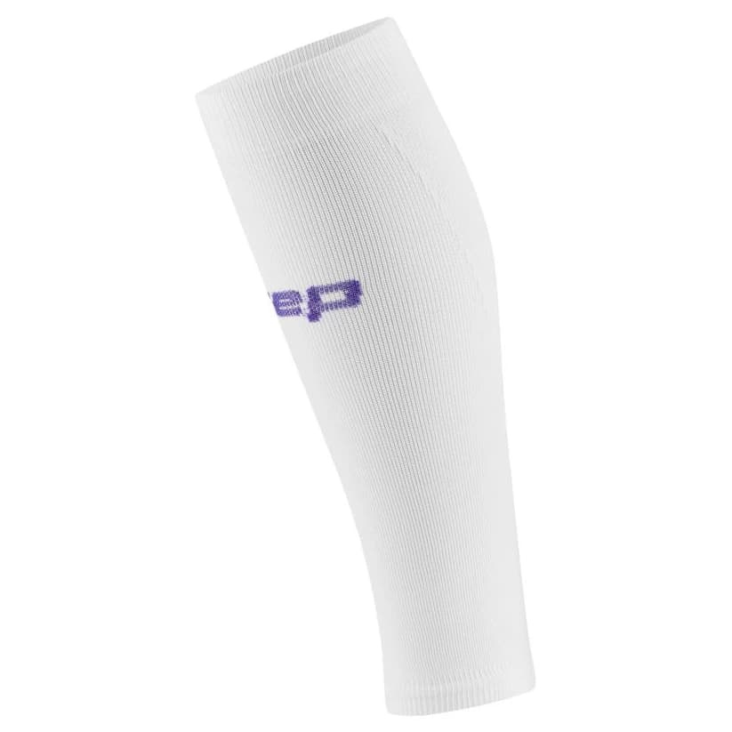 Дамски компресионни чорапи CEP Women's Run Ultralight Sleeves Calf 4.0 Leg warmers - White