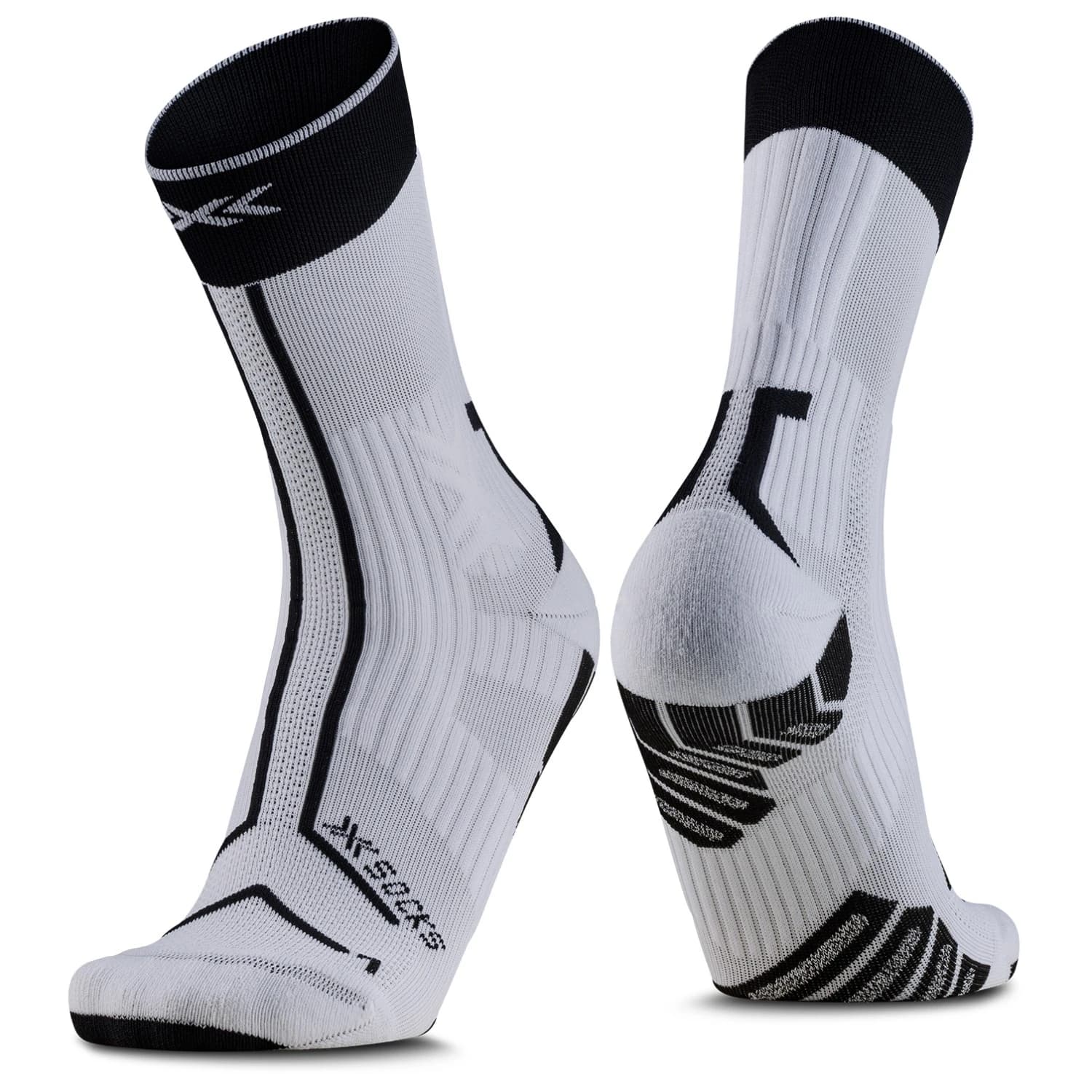 Чорапи за бягане X-Socks Trailrun Terraskin Expert Crew Running socks - X White / X Black