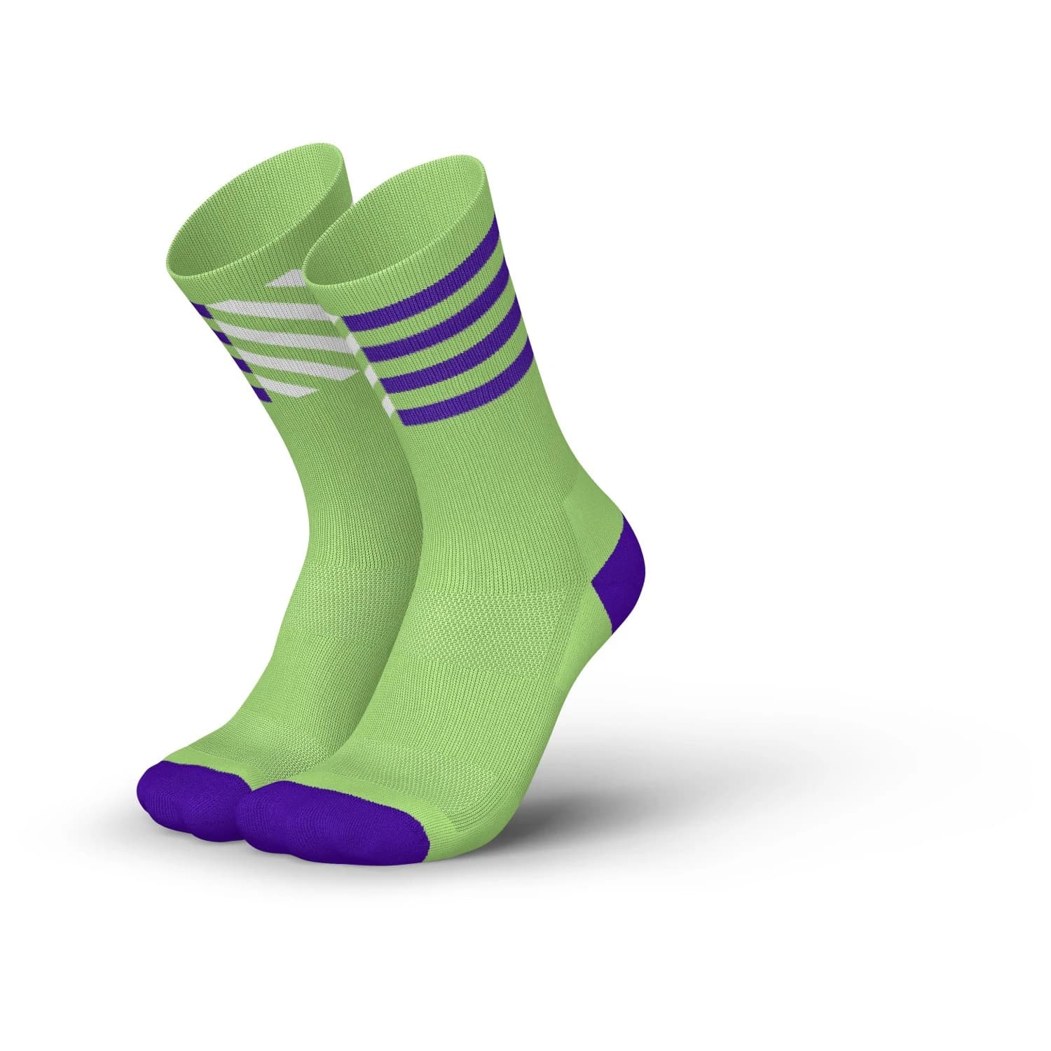 Чорапи за бягане INCYLENCE Renewed 97 Impact Running socks - Green