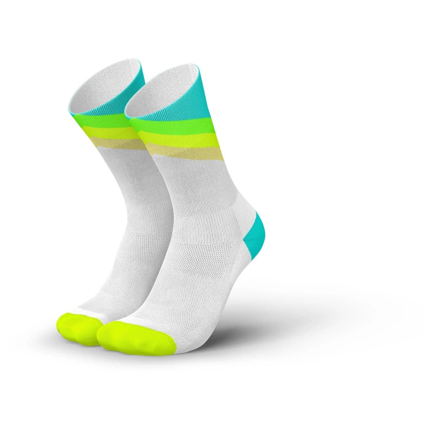 Чорапи за бягане INCYLENCE Running Grades Running socks - Blue Canary