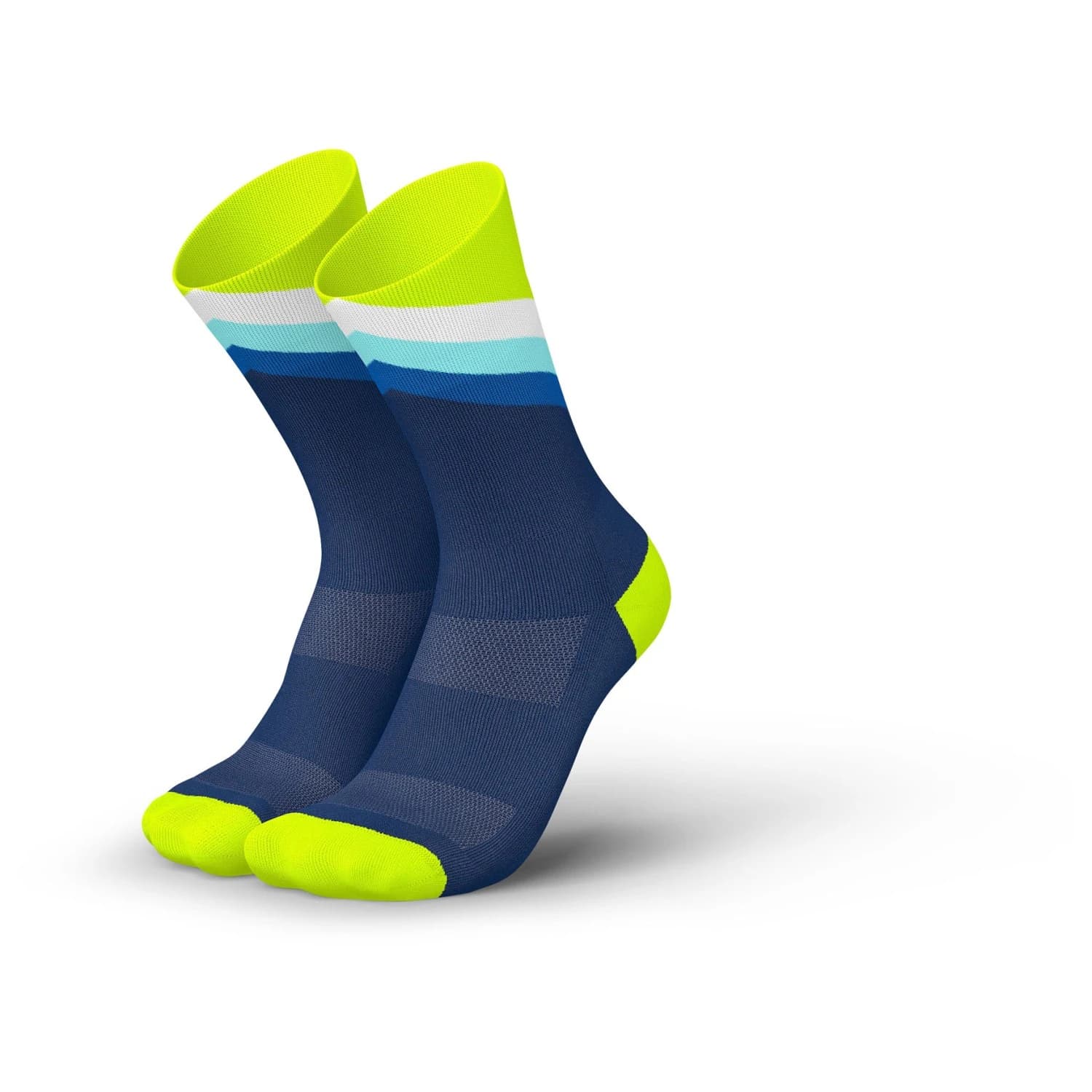 Чорапи за бягане INCYLENCE Running Grades Running socks - Navy Canary