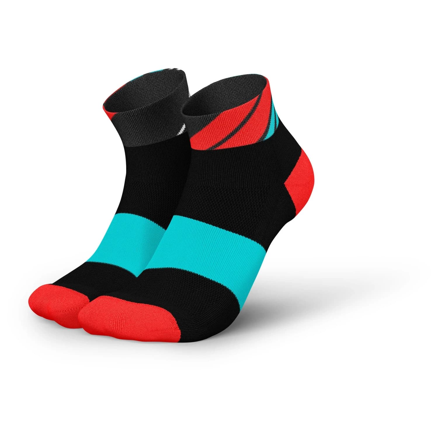 Чорапи за бягане INCYLENCE Running Ladders Short Running socks - Black Inferno