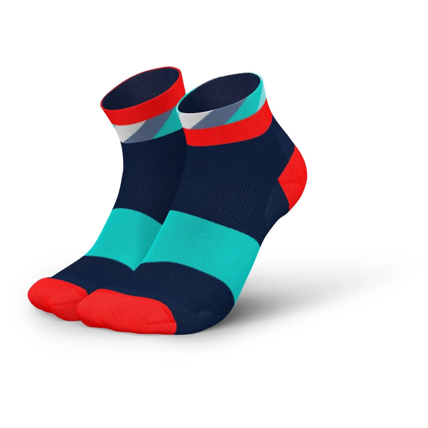 Чорапи за бягане INCYLENCE Ultralight Strides Short Running socks - Navy Inferno