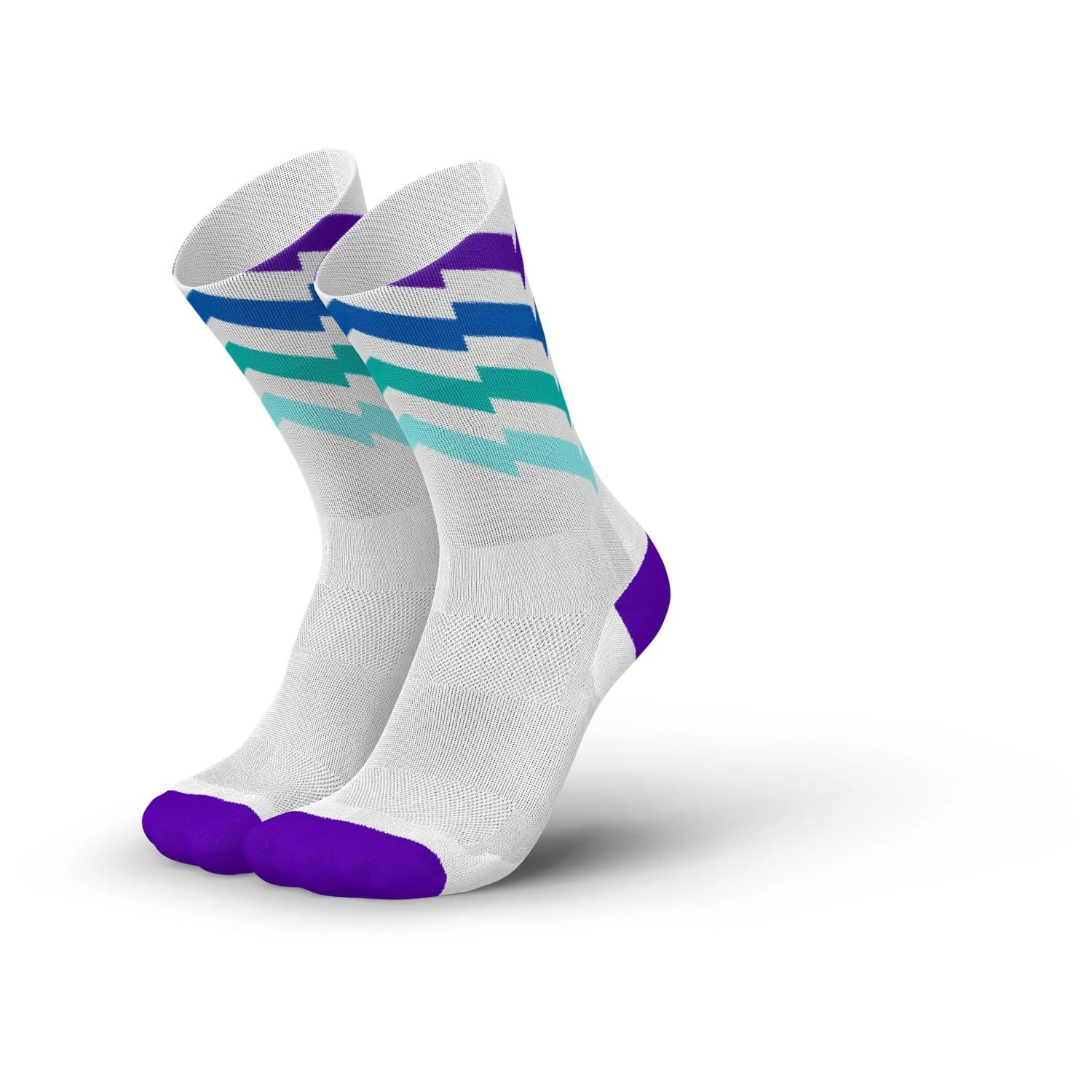 Чорапи за бягане INCYLENCE Ultralight Waves Running socks - Mystic