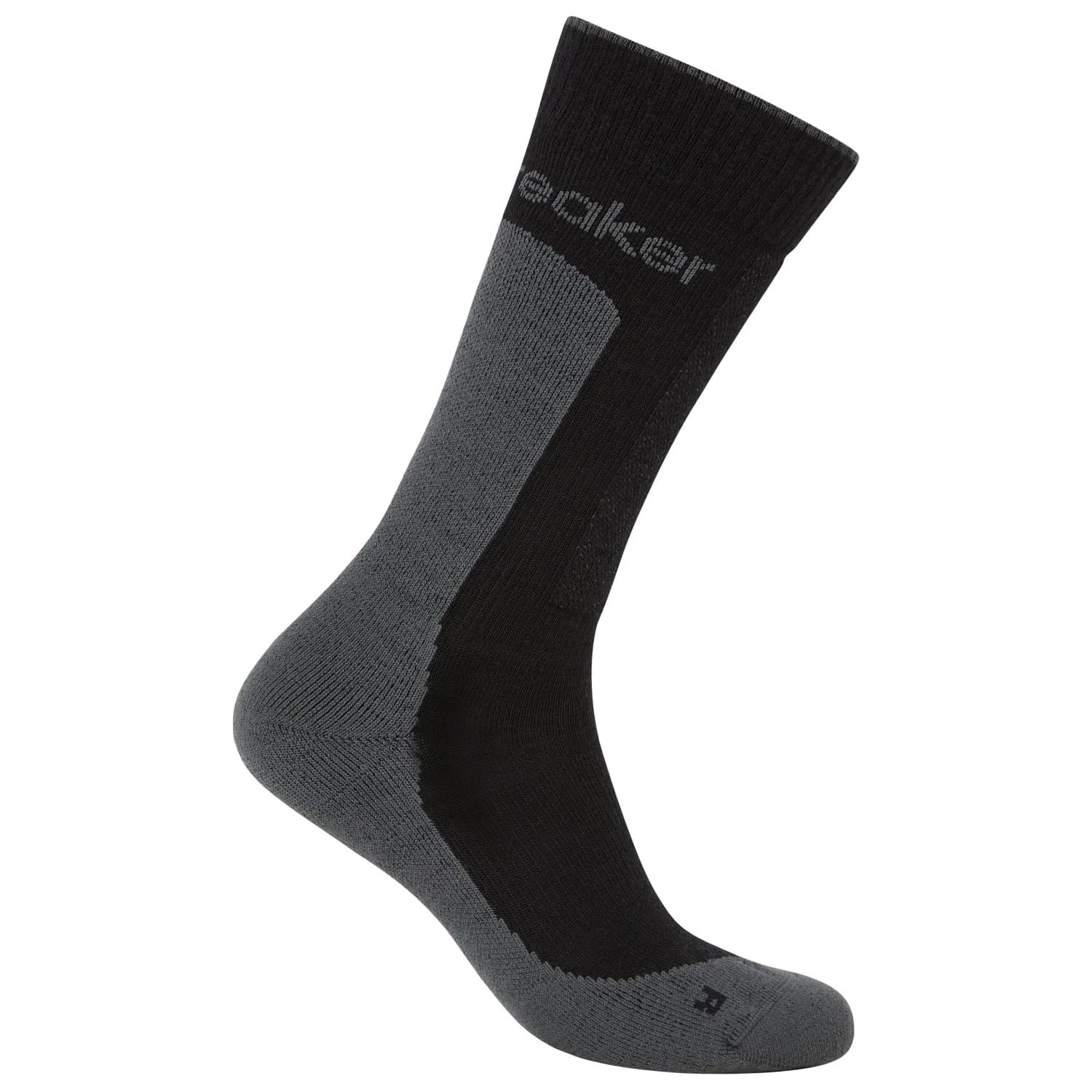 Мъжки туристически чорапи Icebreaker Merino Hike+ Medium Crew Walking socks - Black / Obsidian