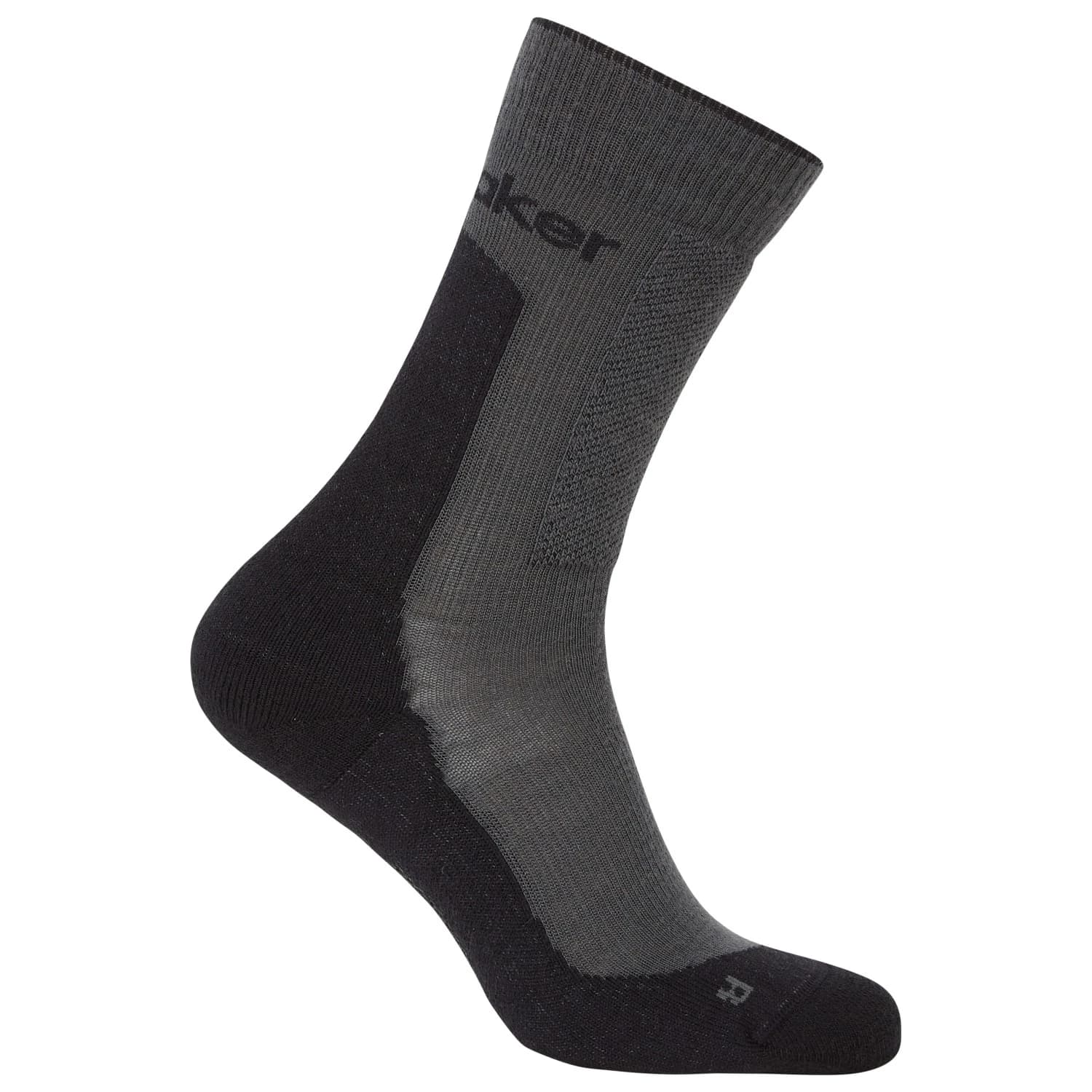 Дамски туристически чорапи Icebreaker Women's Merino Hike+ Medium Crew Walking socks - Obsidian / Black