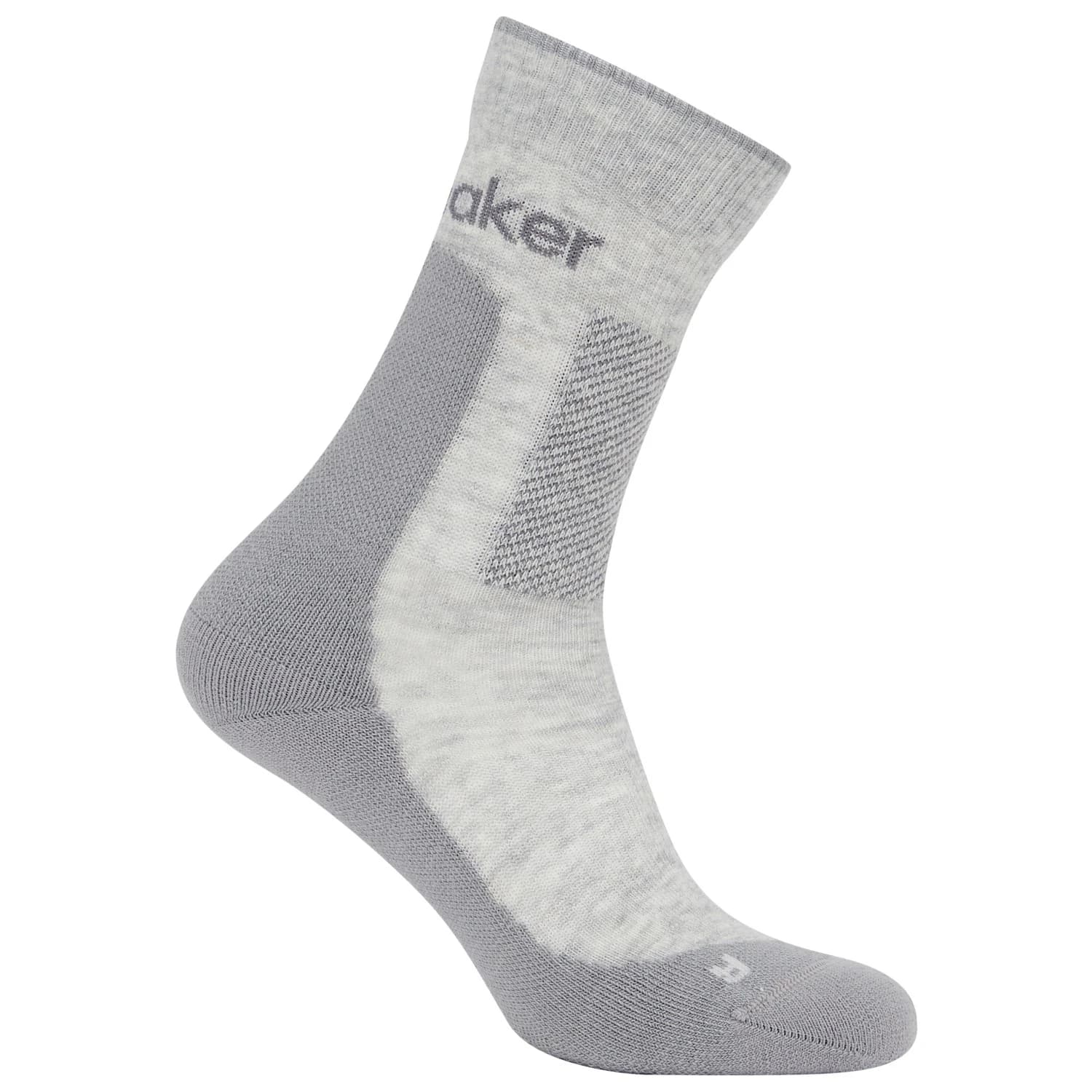 Дамски туристически чорапи Icebreaker Women's Merino Hike+ Medium Crew Walking socks - Blizzard Heather / Alloy