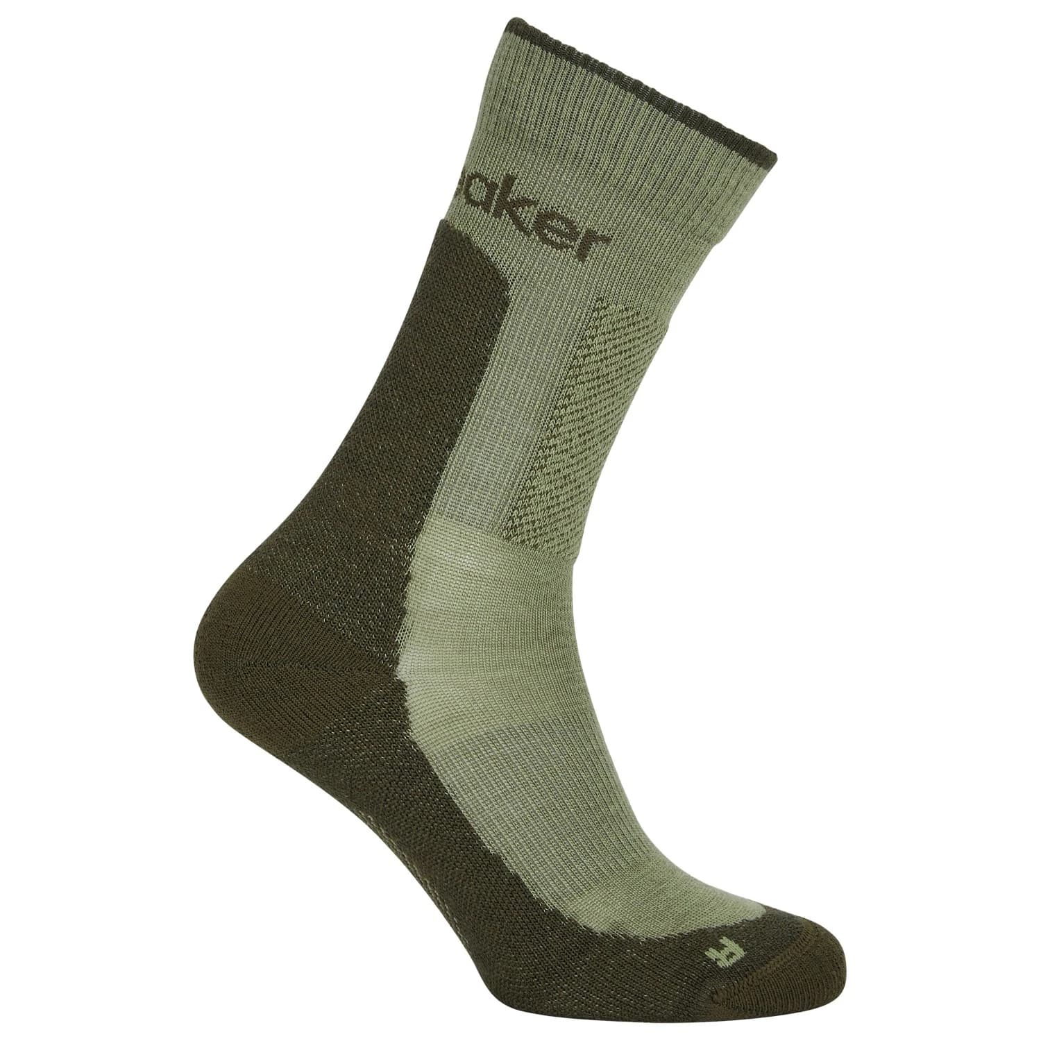 Дамски туристически чорапи Icebreaker Women's Merino Hike+ Medium Crew Walking socks - Lichen / Dark Loden