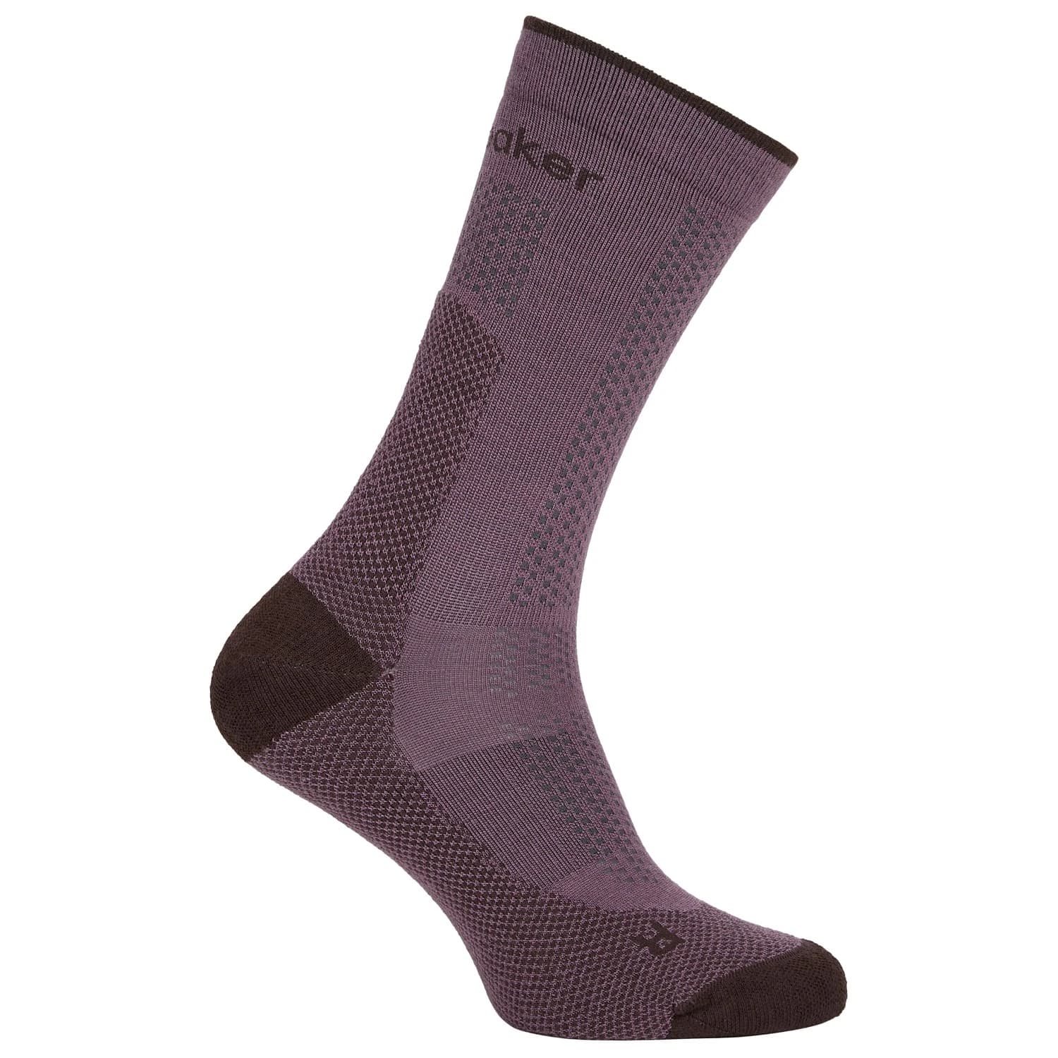 Дамски туристически чорапи Icebreaker Women's Merino Hike+ Ultralight Crew Walking socks - Grey Plum / Bittersweet