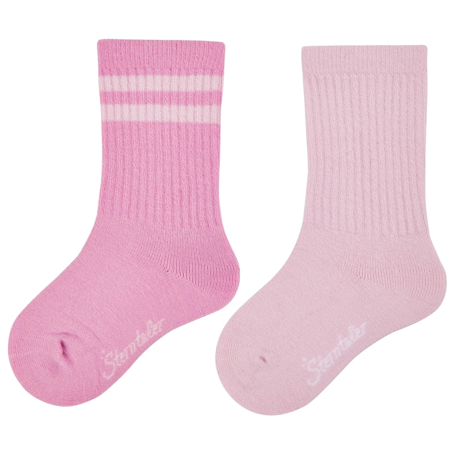 Детски спортни чорапи Sterntaler Kids' Socks DP Coolmax Ribbed Sports socks - Perlrosa