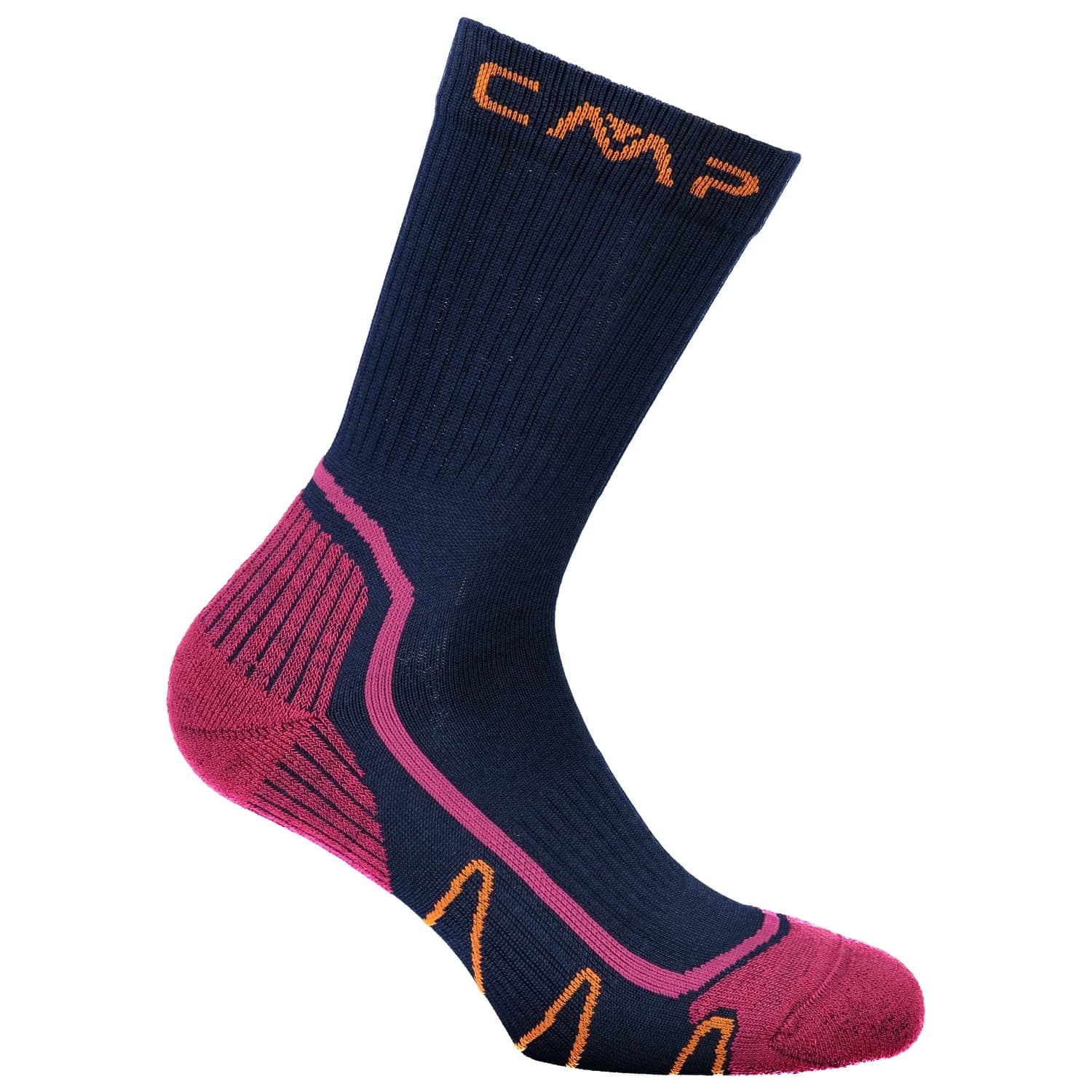 Детски туристически чорапи CMP Kid's Trekking Sock Poly Mid Walking socks - Blue