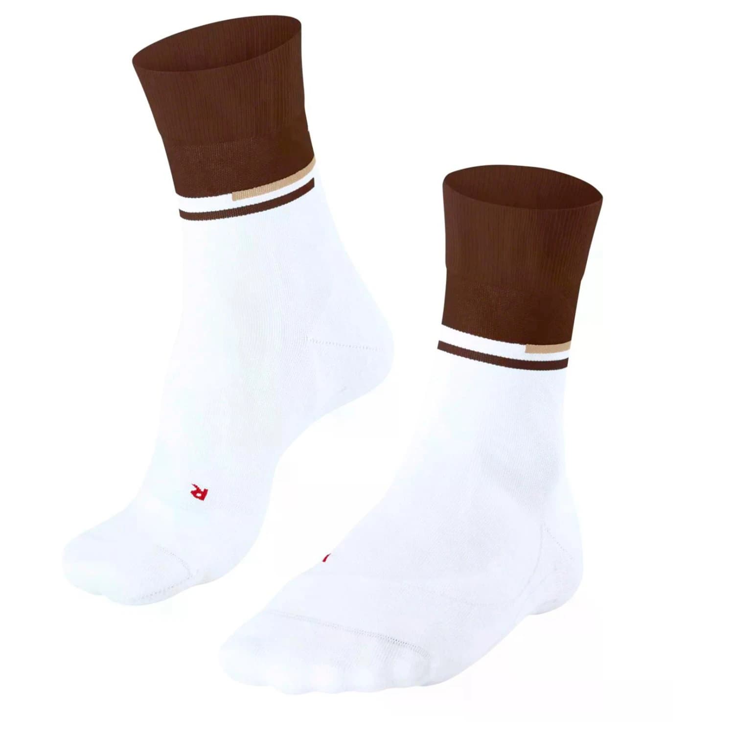 Мъжки чорапи за бягане Falke RU Compression Stabilizing Running socks - Chestnut