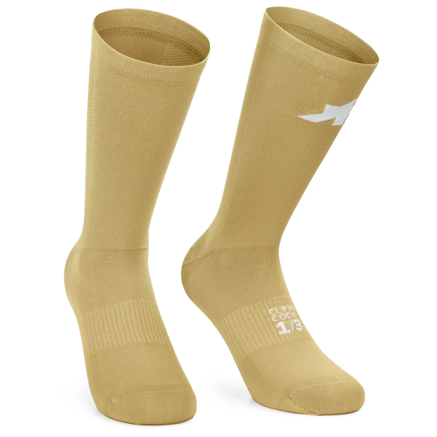 Чорапи за колоездене ASSOS Racing Socks S11 Cycling socks - Mystic Yellow