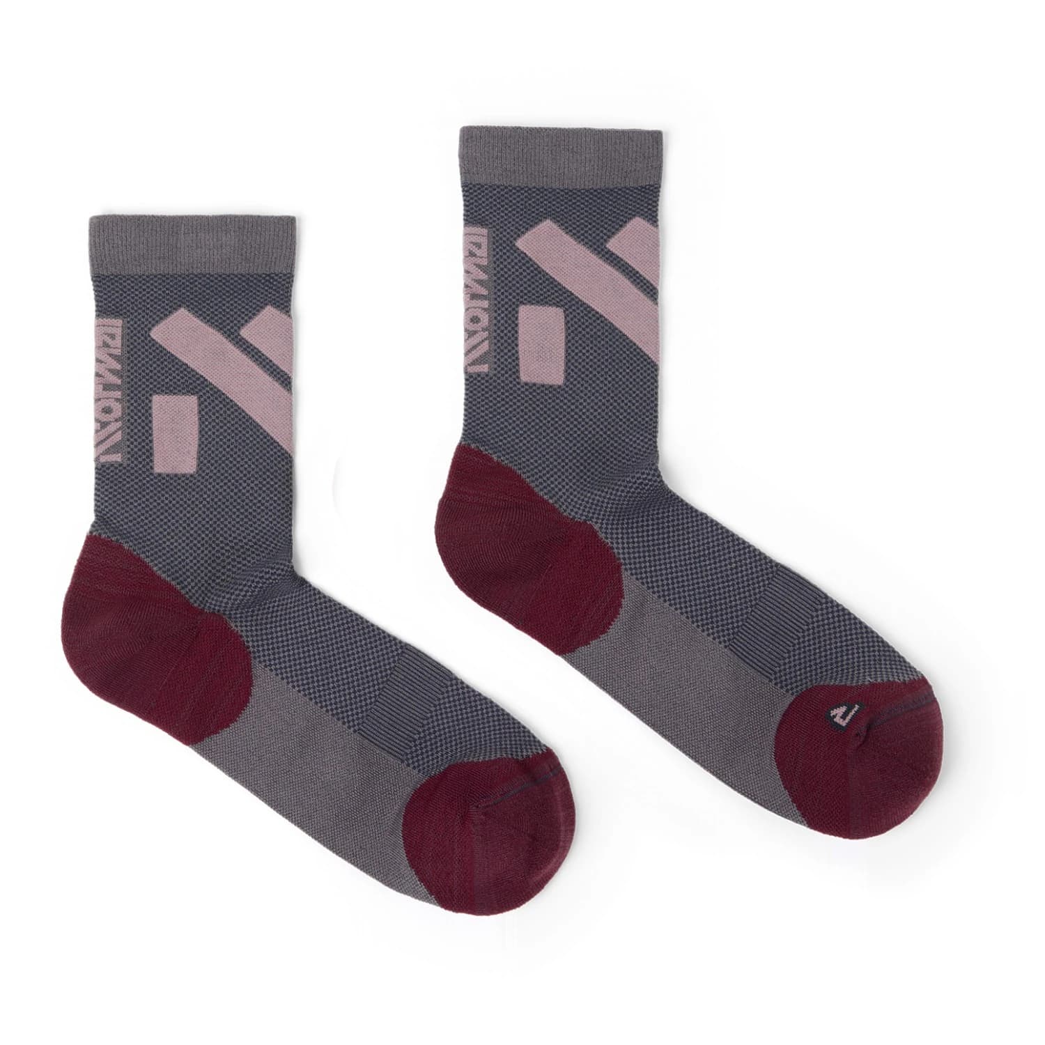 Чорапи за бягане NNormal Race Sock Low Cut Running socks - Purple