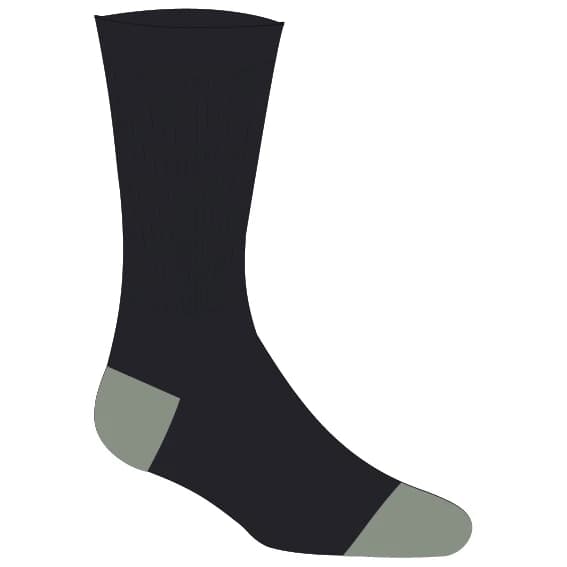 Чорапи за колоездене 7mesh Gravity Sock Cycling socks - Black